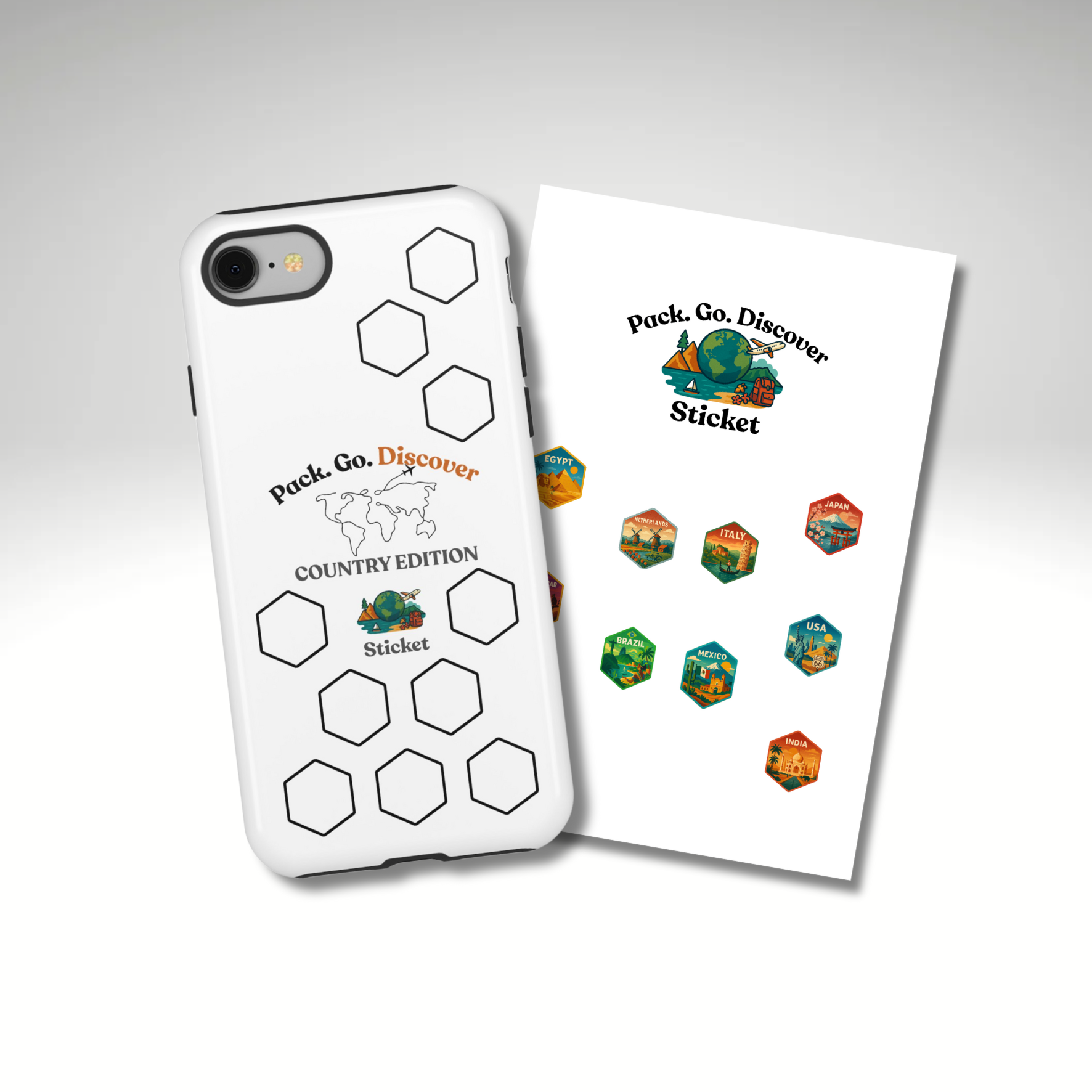 Country Edition IPhone Case + Sticker