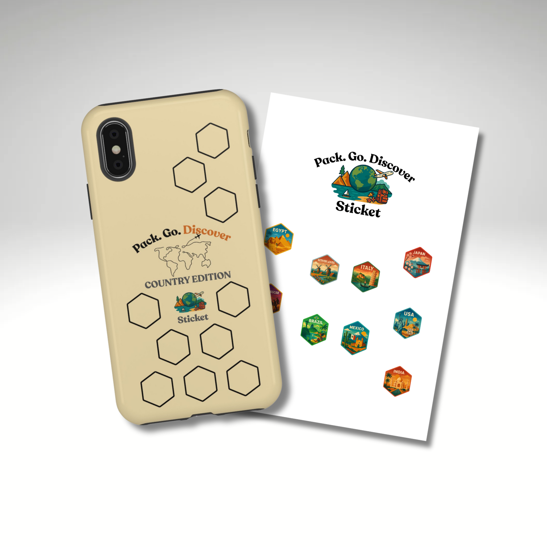 Country Edition IPhone Case + Sticker