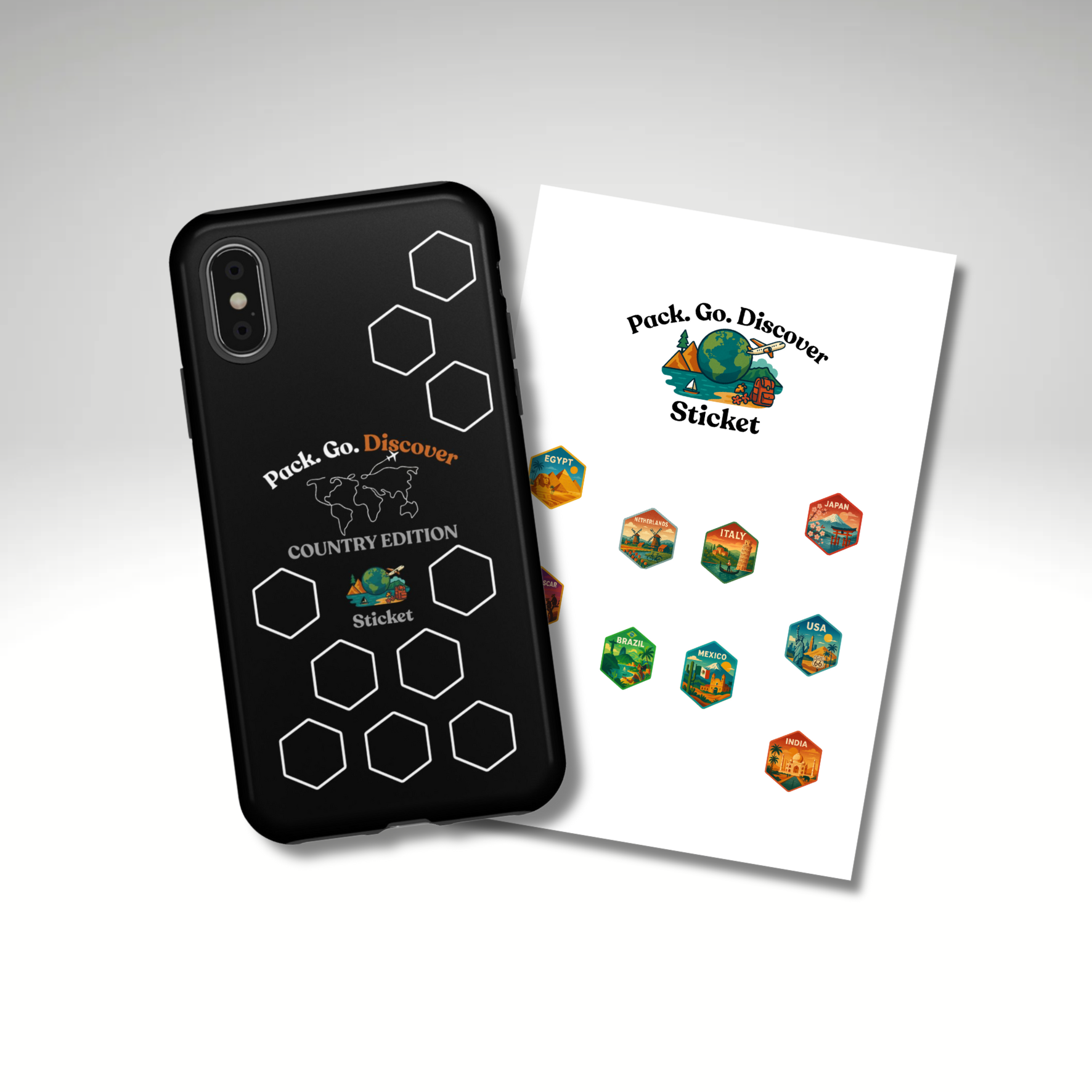 Country Edition IPhone Case + Sticker