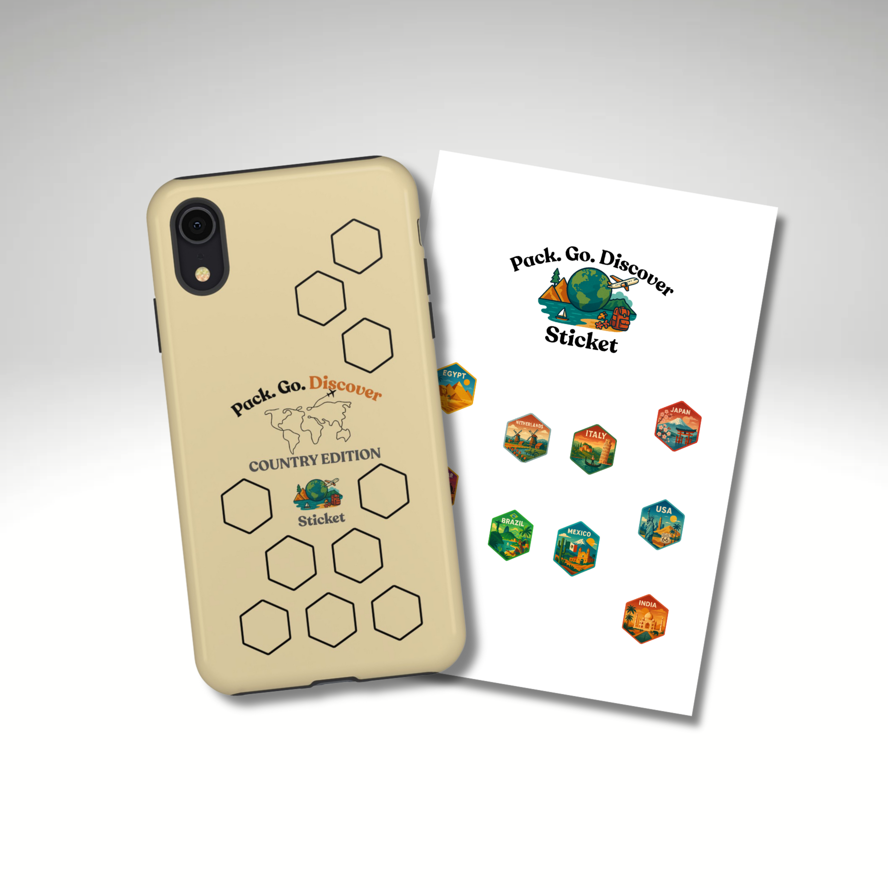 Country Edition IPhone Case + Sticker