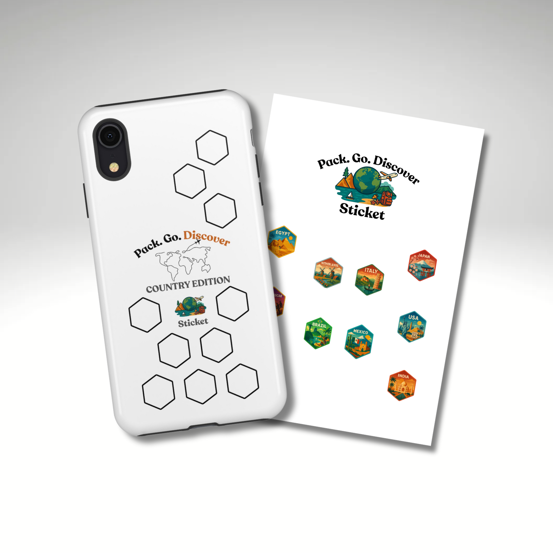 Country Edition IPhone Case + Sticker