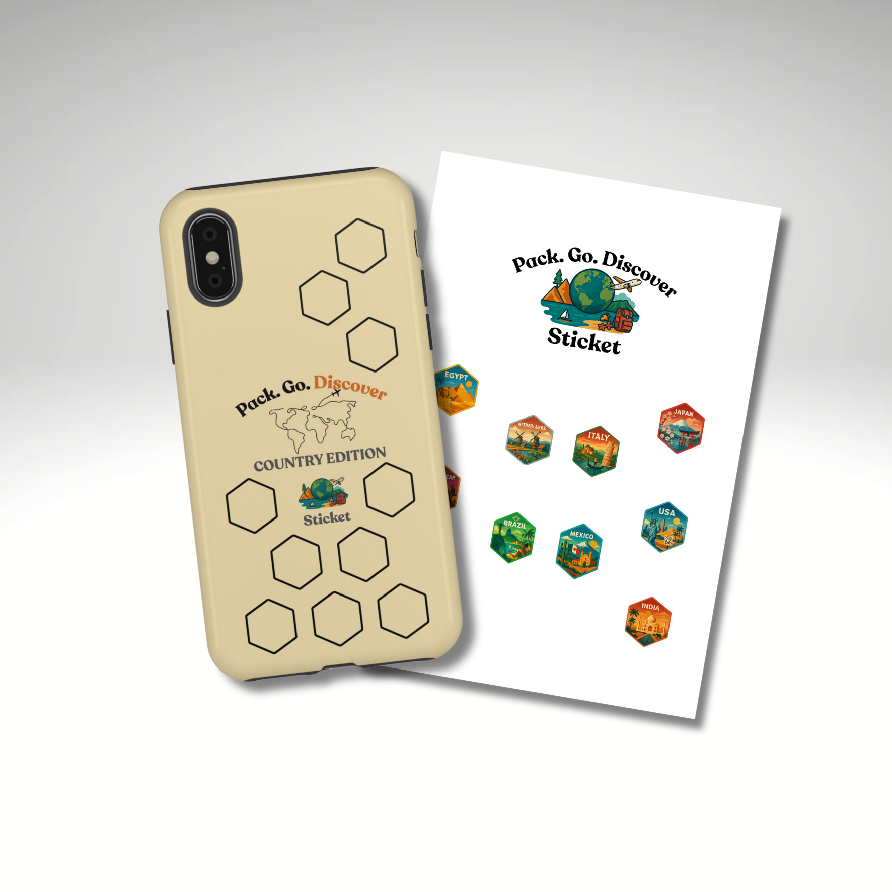 Country Edition IPhone Case + Sticker