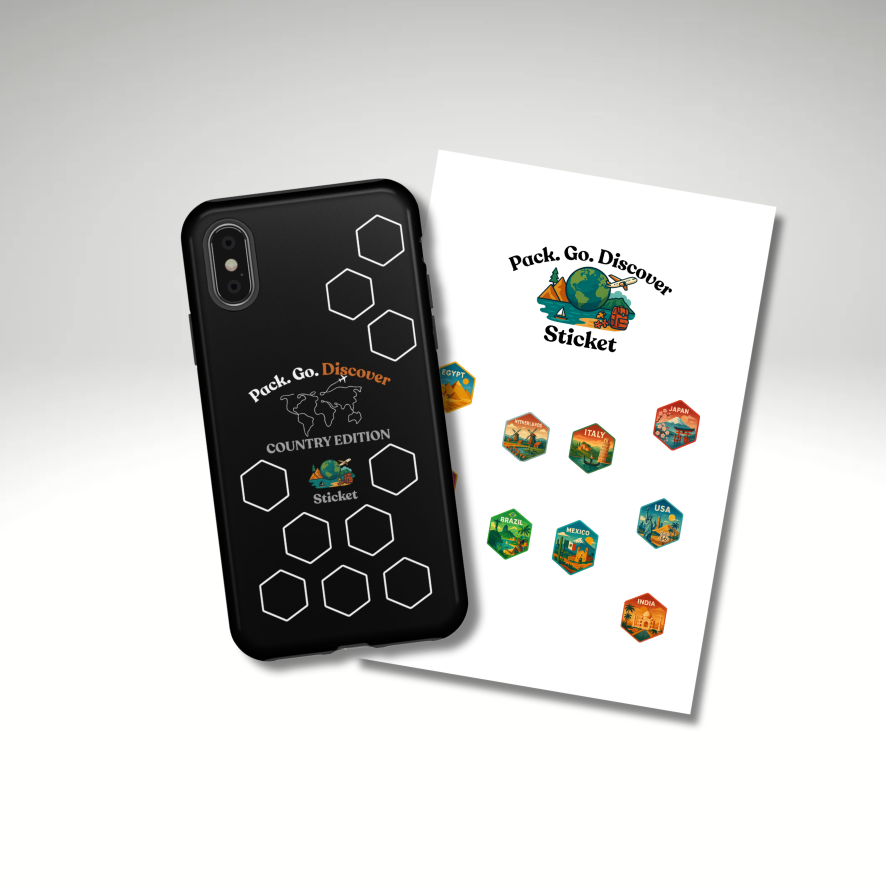 Country Edition IPhone Case + Sticker