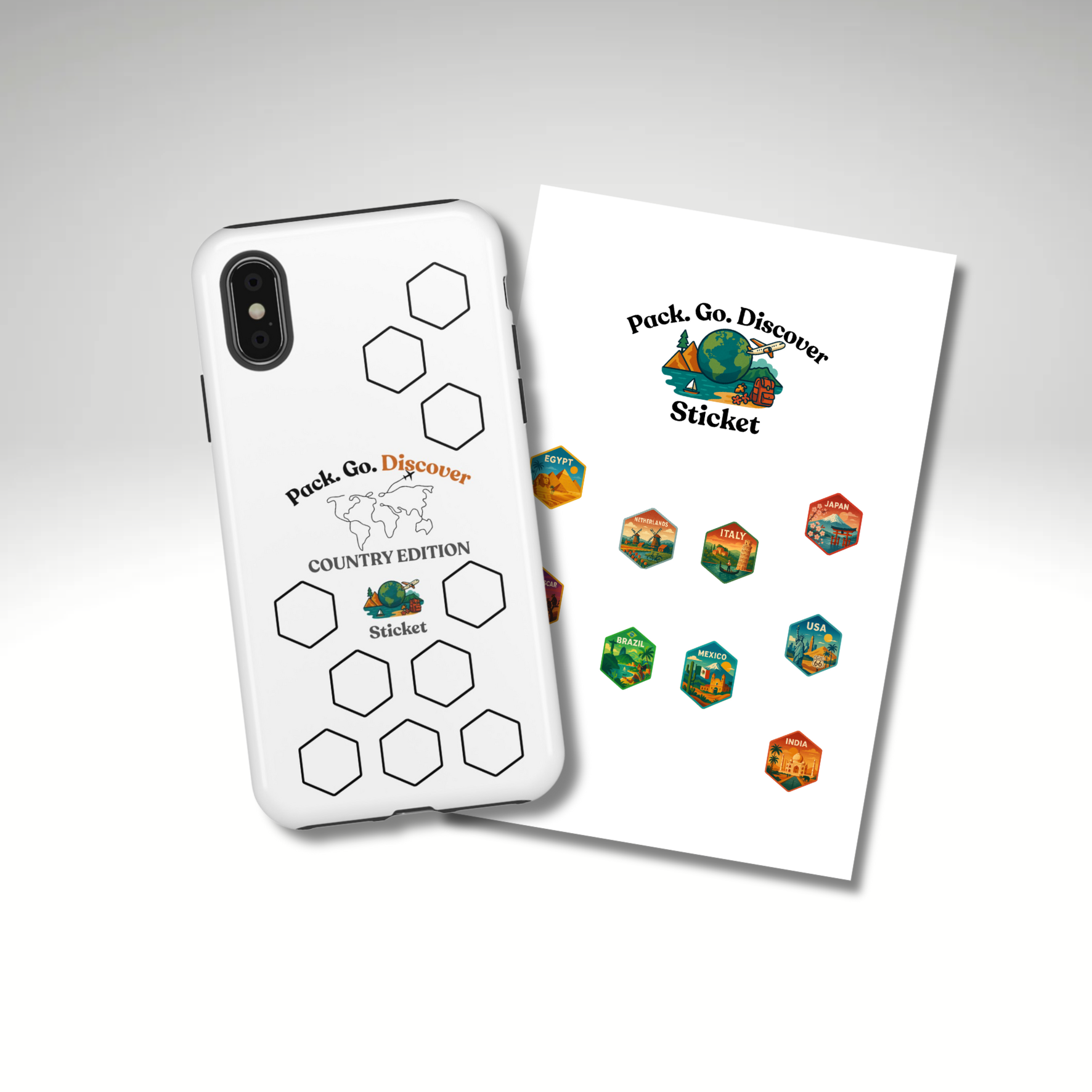 Country Edition IPhone Case + Sticker