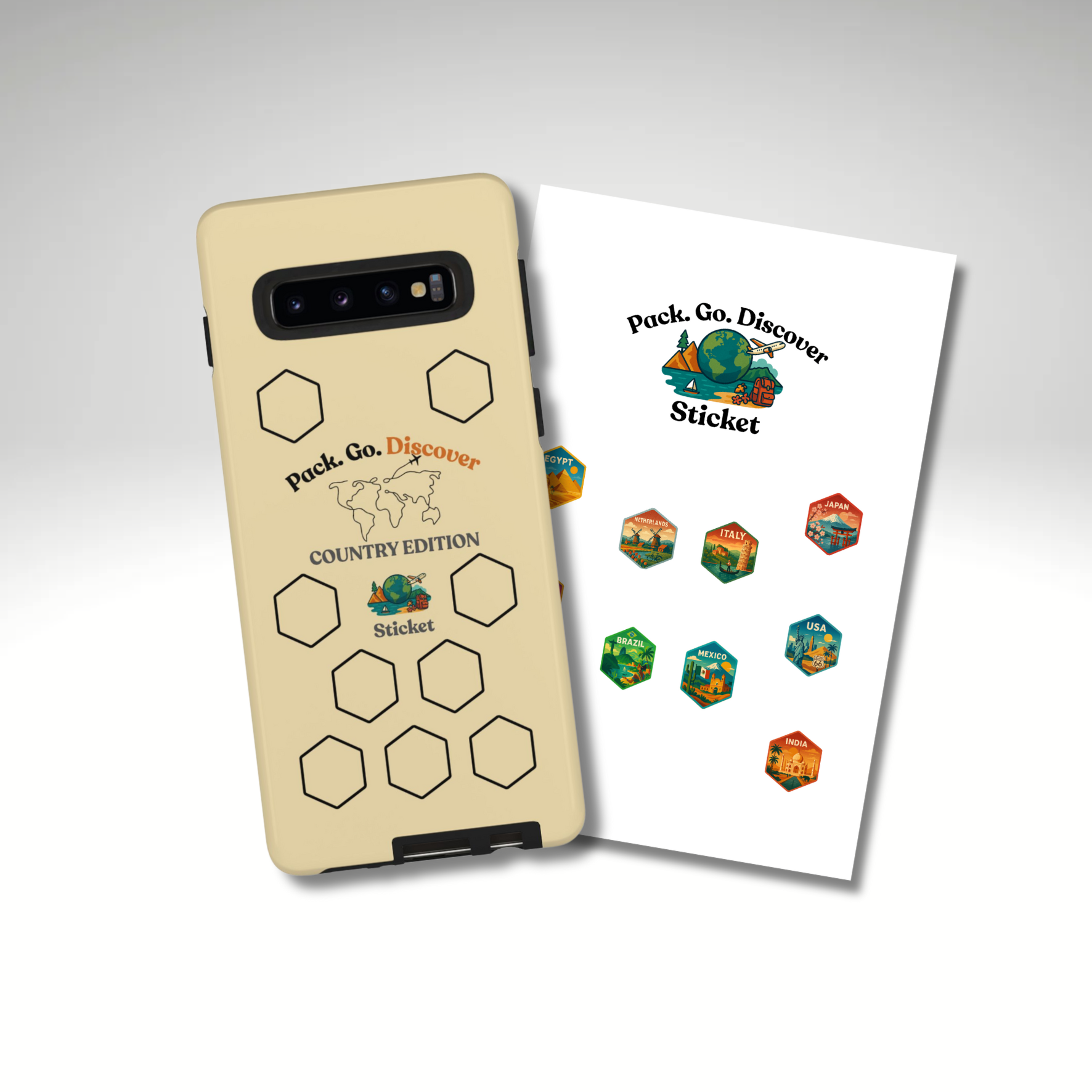 Country Edition Samsung Phone Case + Sticker