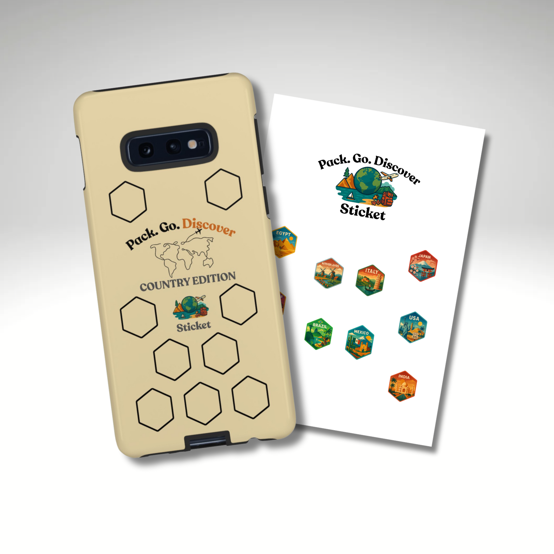 Country Edition Samsung Phone Case + Sticker
