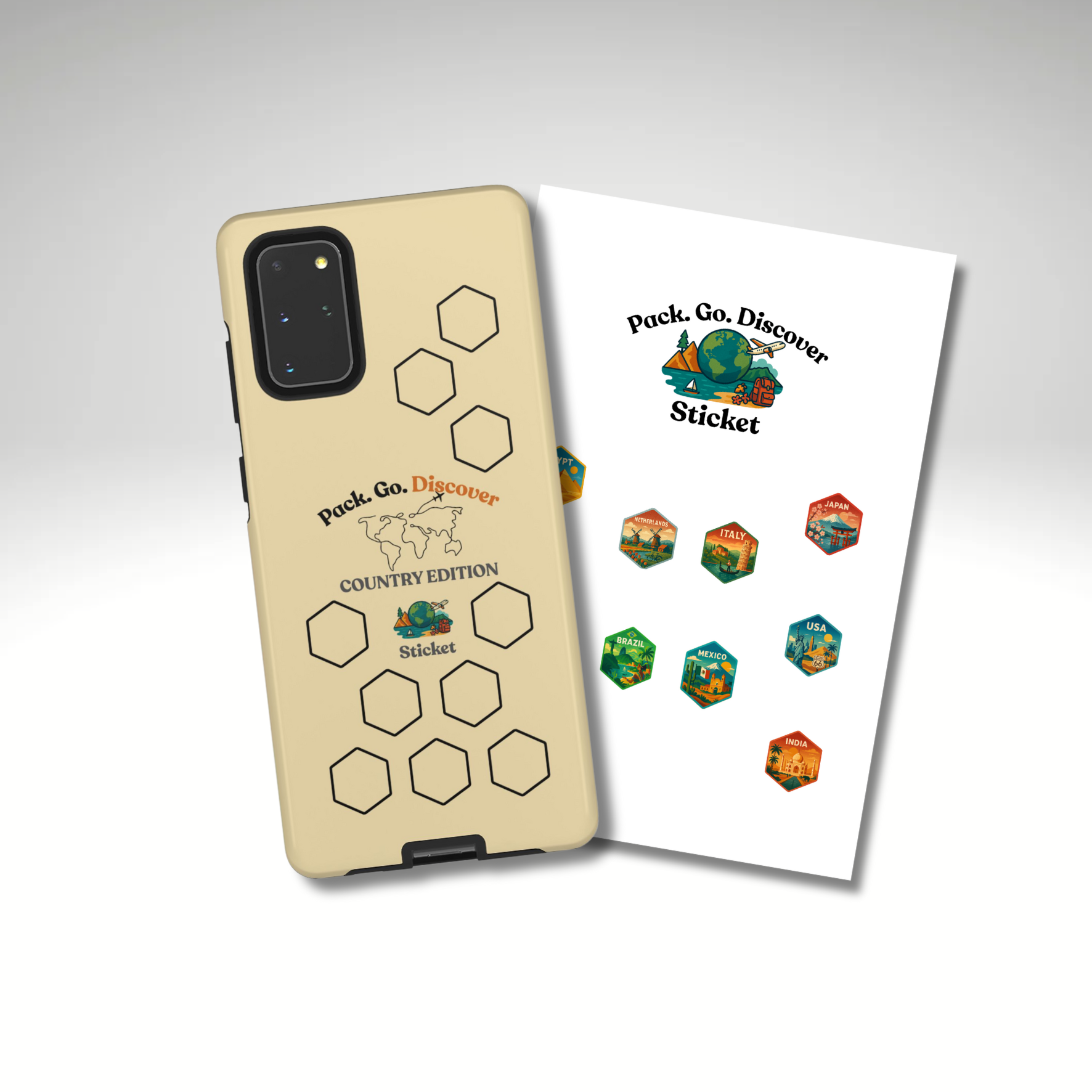Country Edition Samsung Phone Case + Sticker