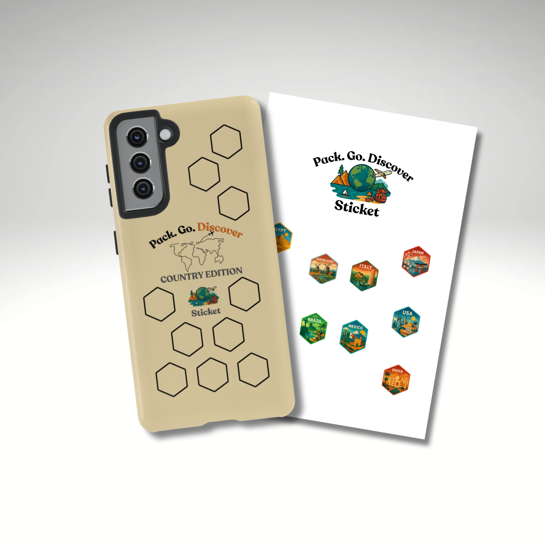 Country Edition Samsung Phone Case + Sticker