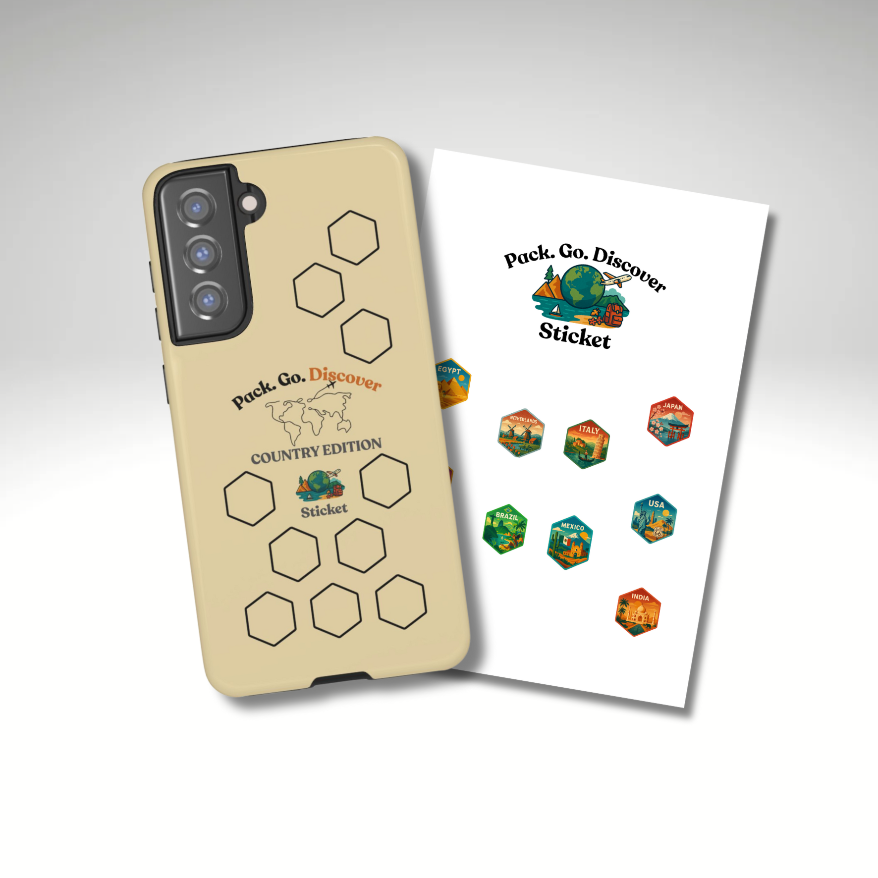 Country Edition Samsung Phone Case + Sticker