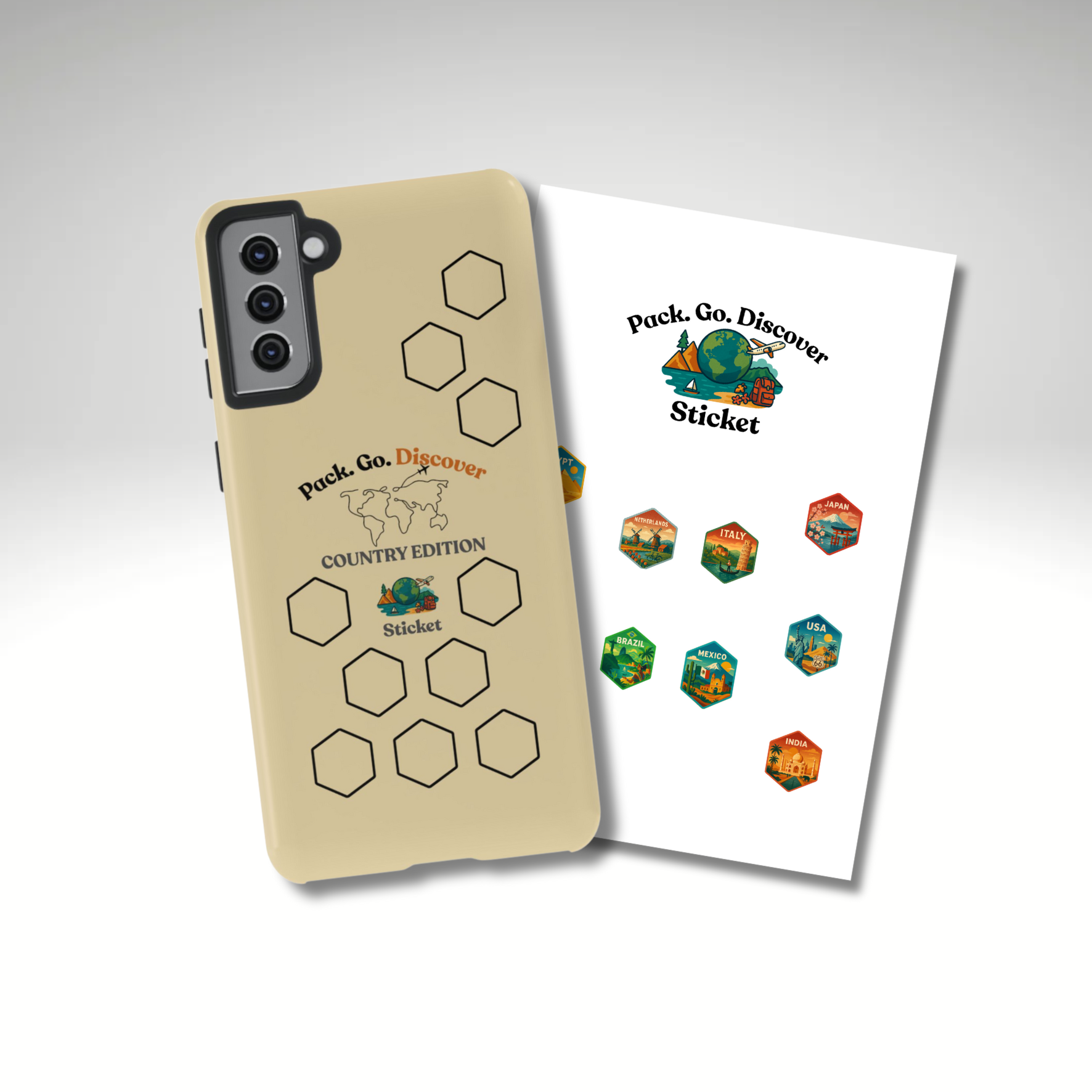 Country Edition Samsung Phone Case + Sticker