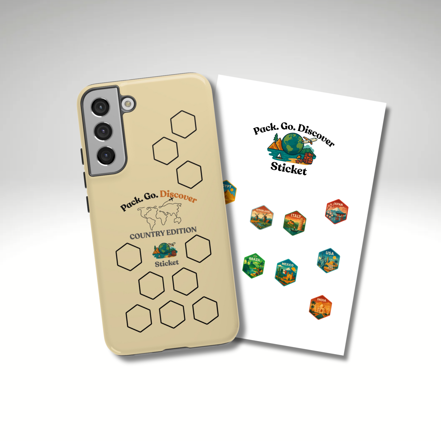 Country Edition Samsung Phone Case + Sticker