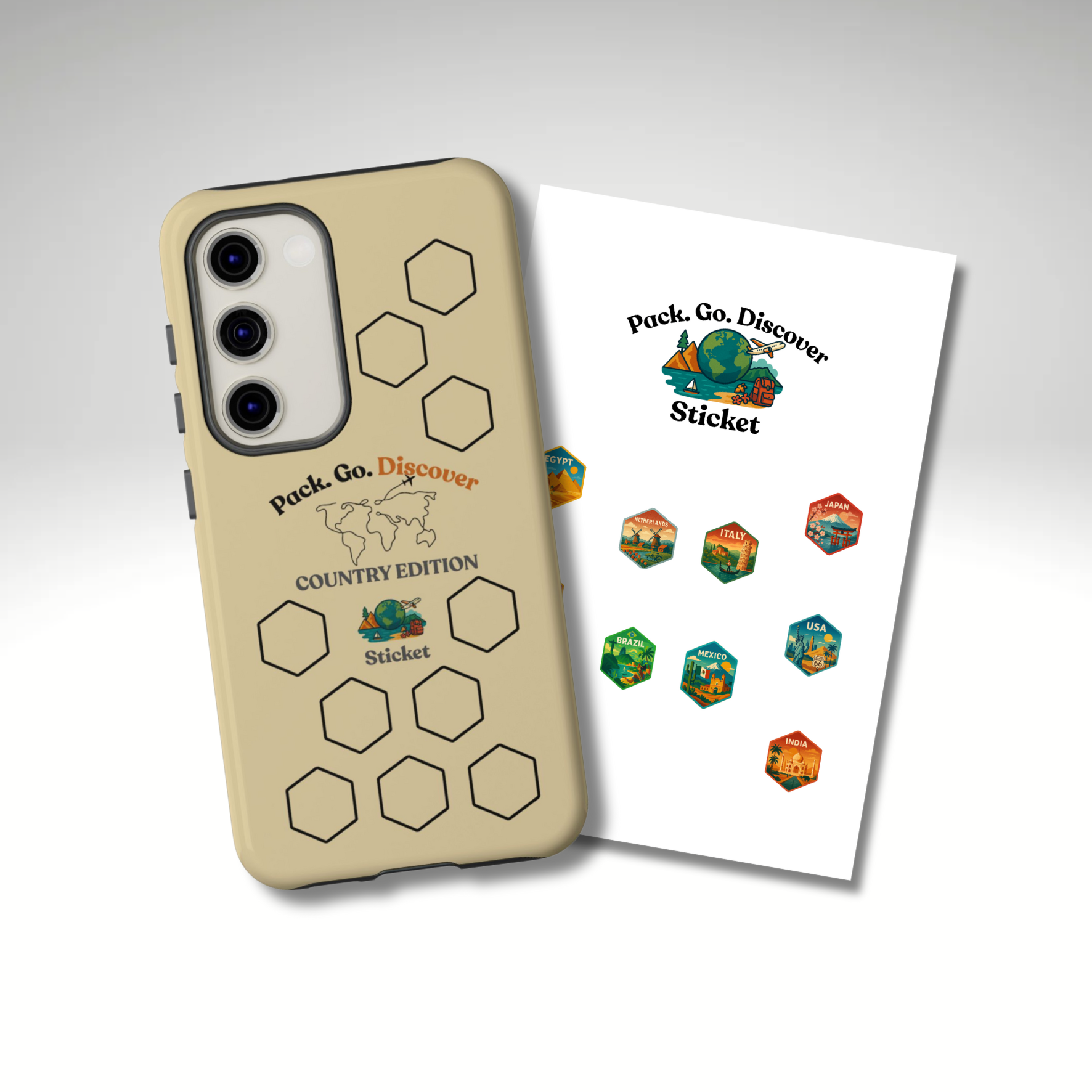 Country Edition Samsung Phone Case + Sticker