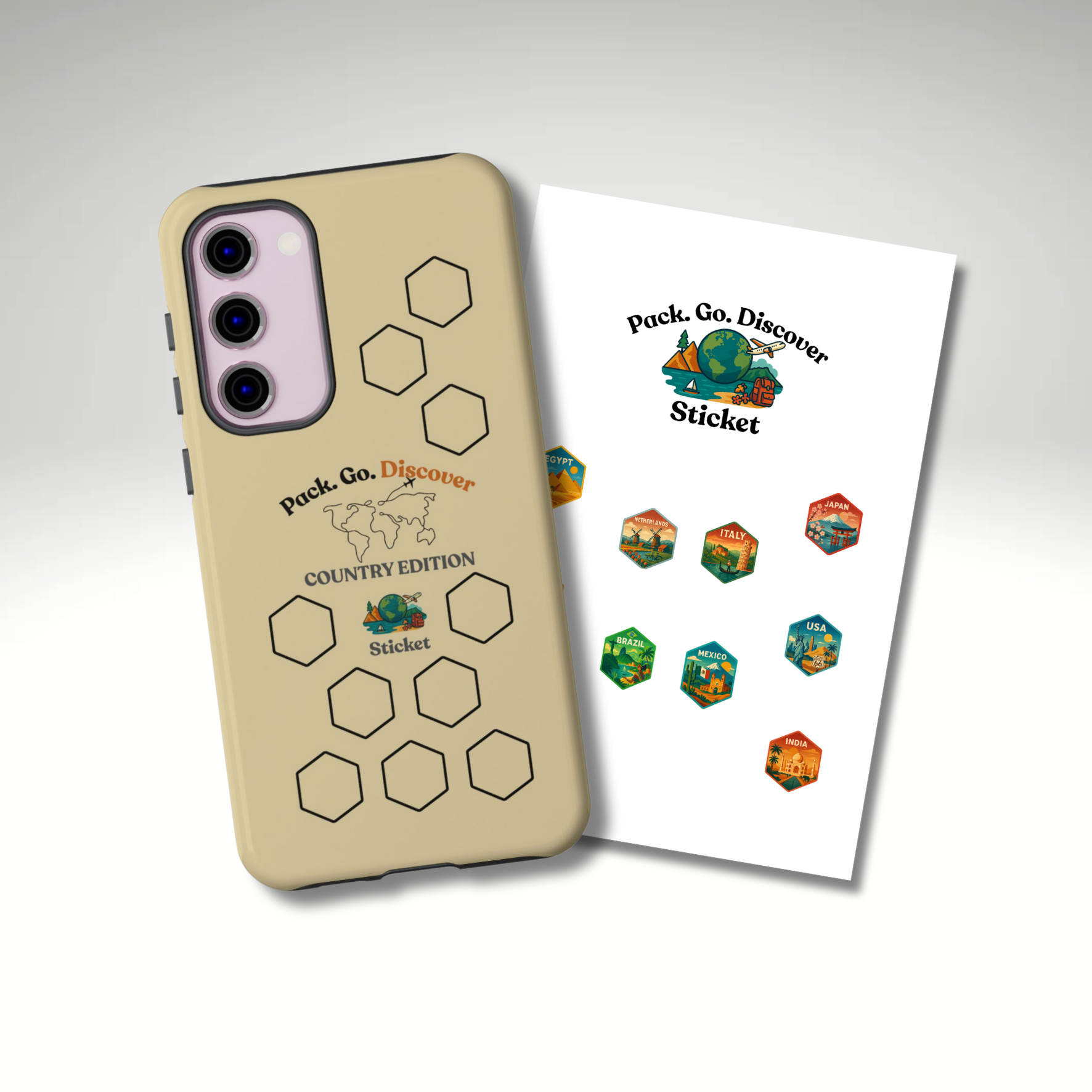 Country Edition Samsung Phone Case + Sticker