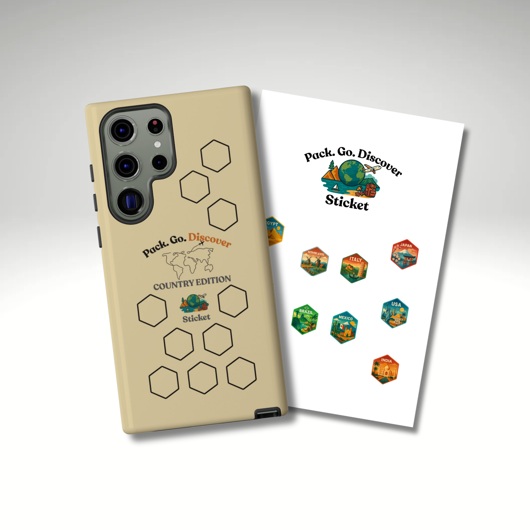 Country Edition Samsung Phone Case + Sticker