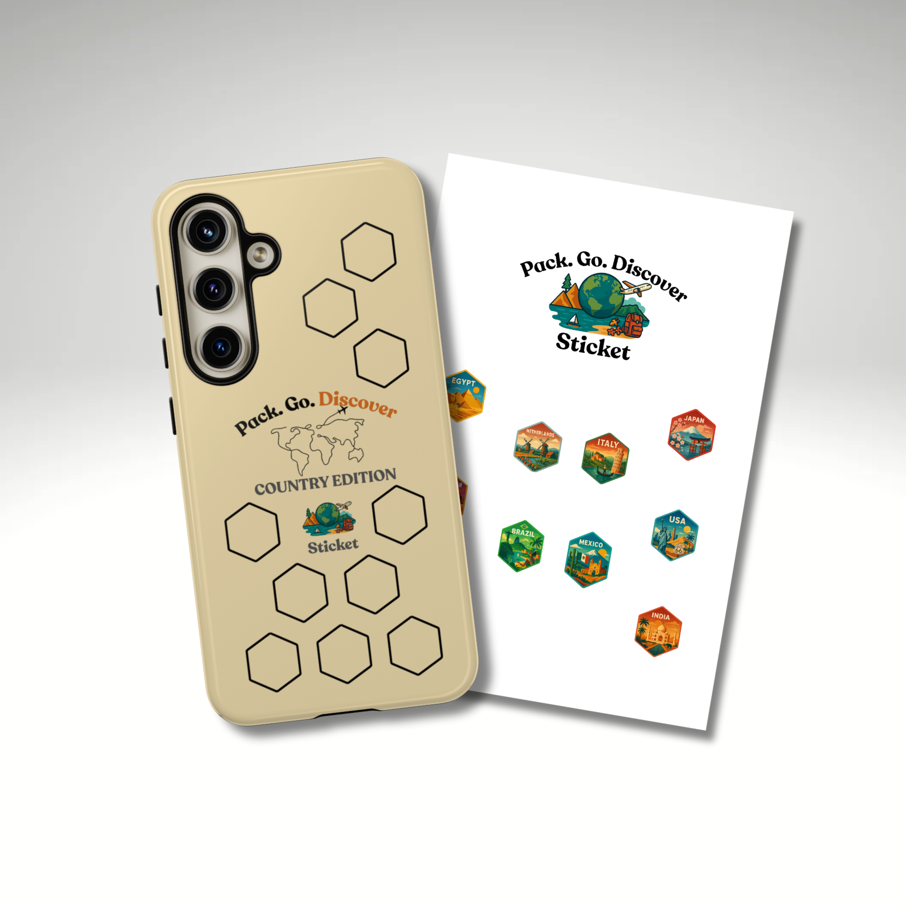 Country Edition Samsung Phone Case + Sticker