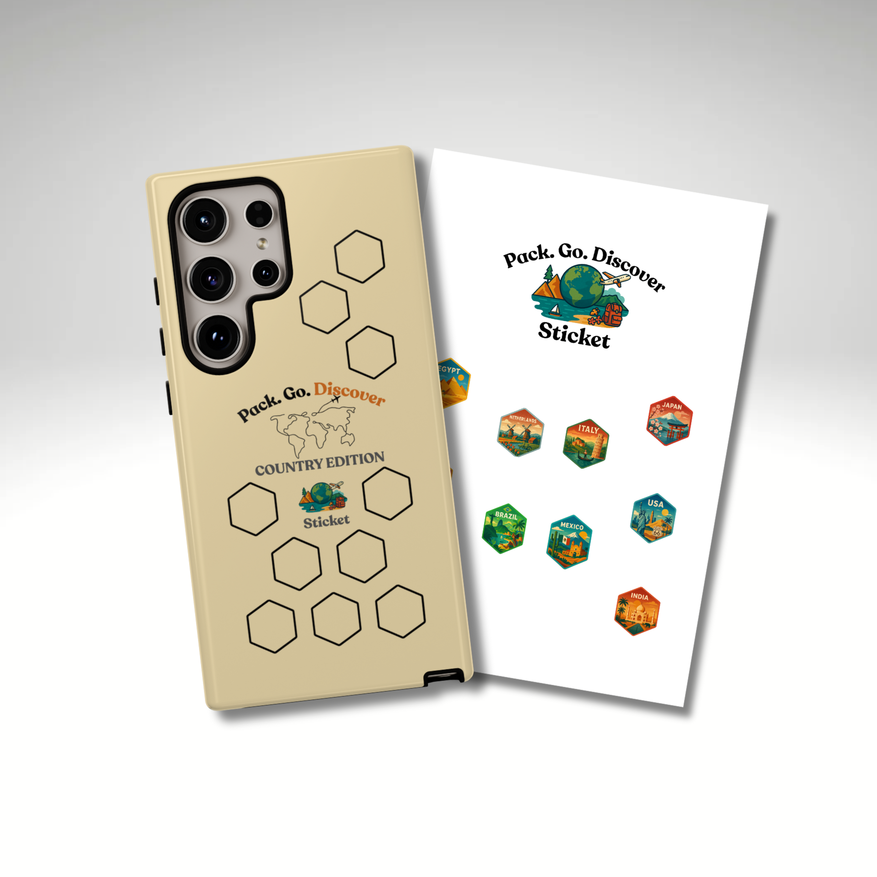 Country Edition Samsung Phone Case + Sticker