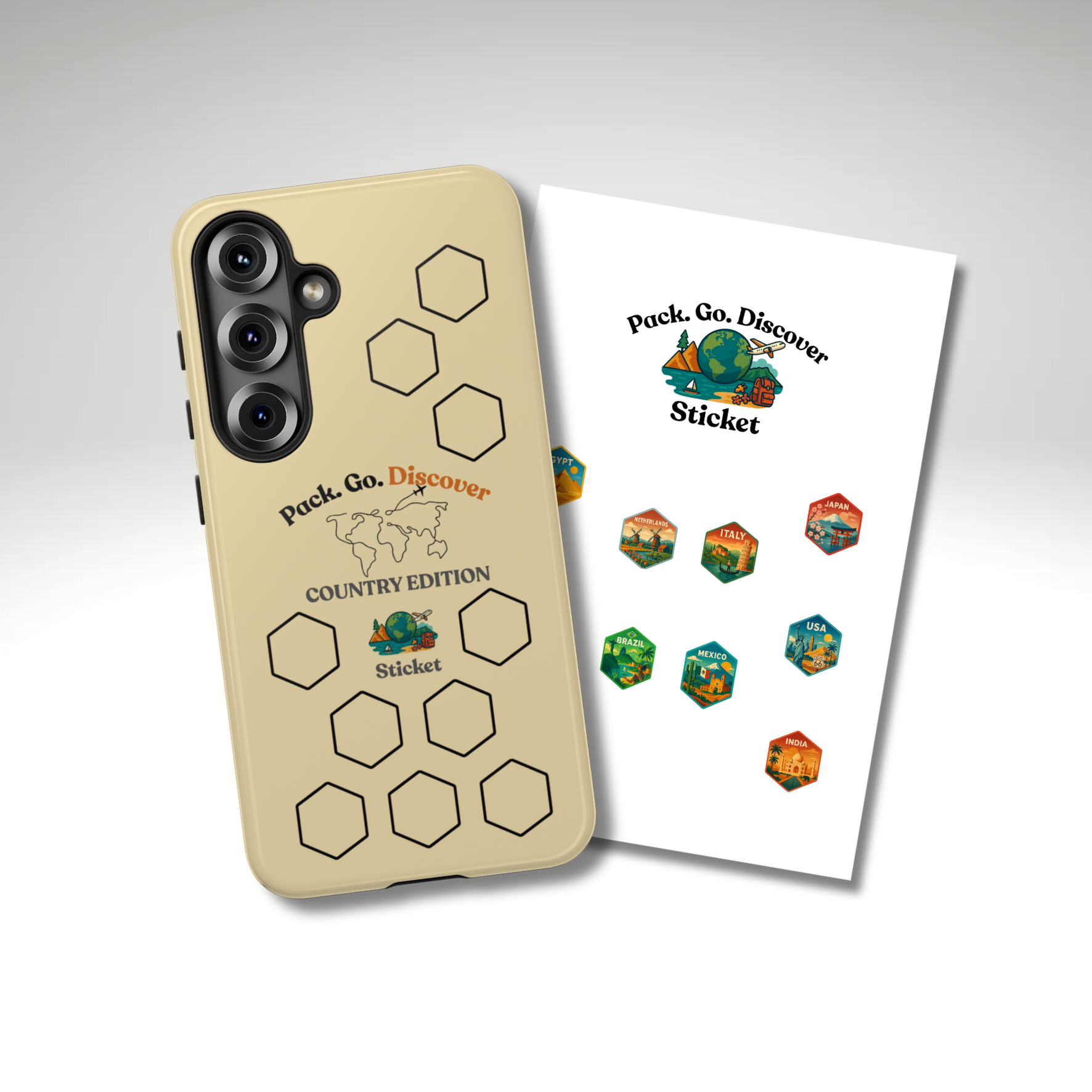 Country Edition Samsung Phone Case + Sticker