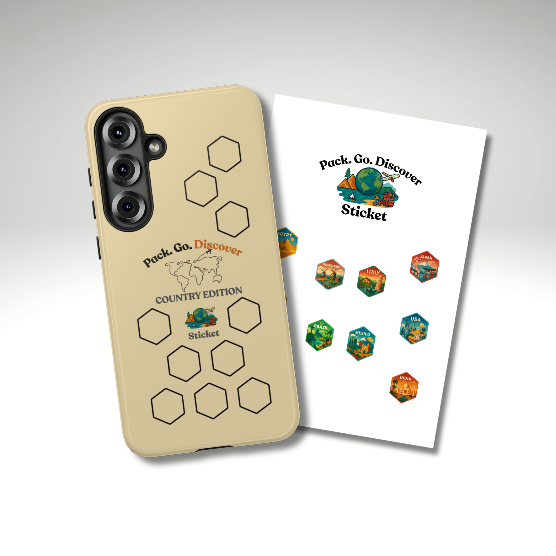 Country Edition Samsung Phone Case + Sticker