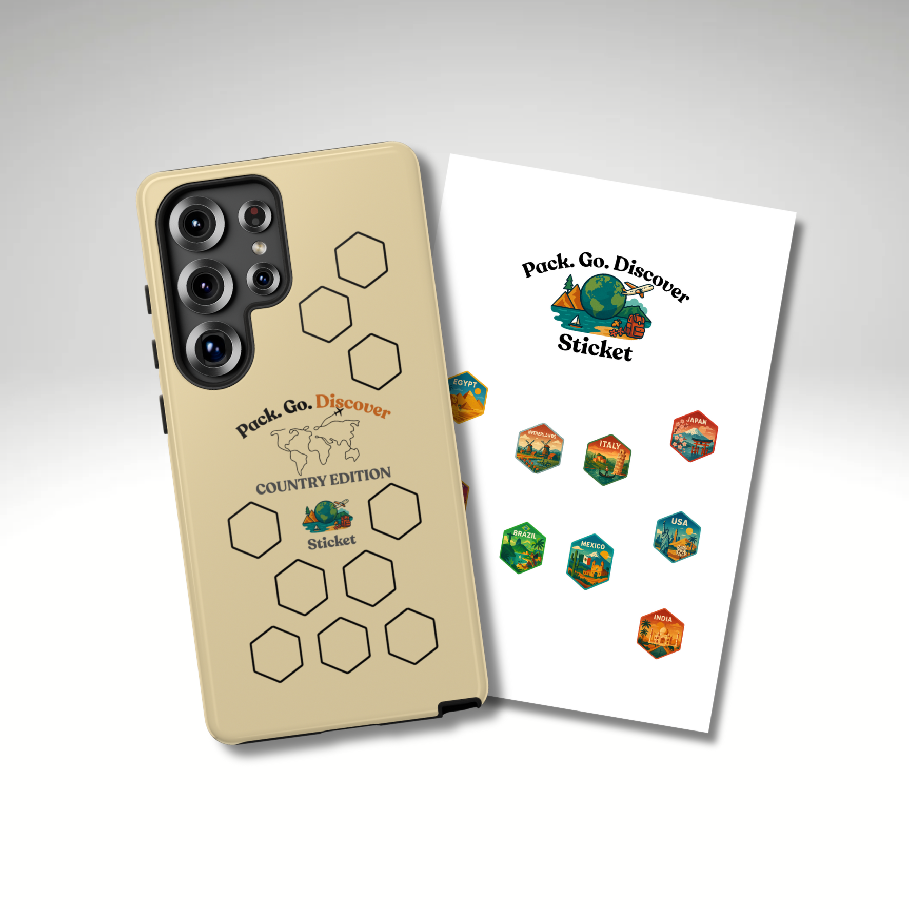 Country Edition Samsung Phone Case + Sticker