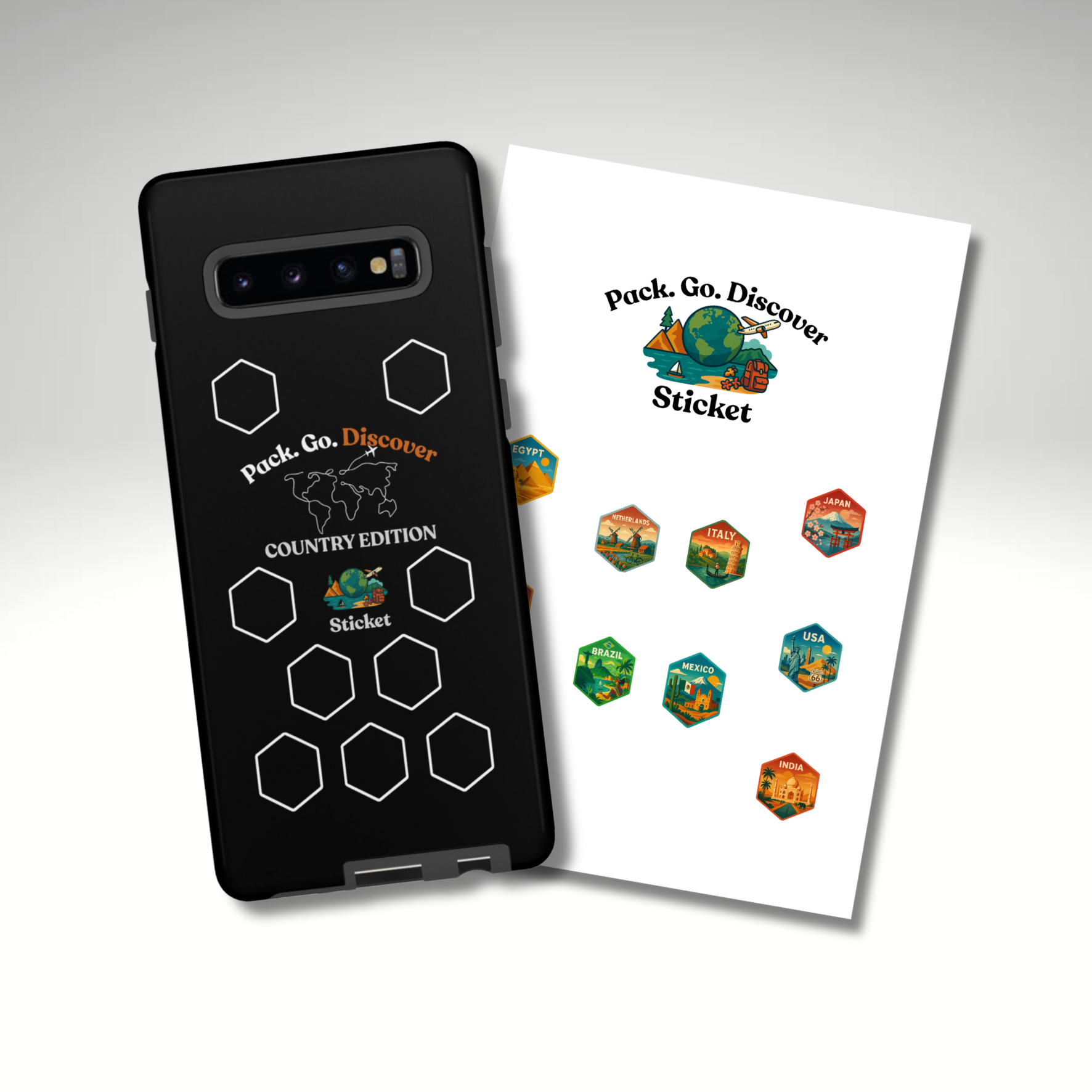 Country Edition Samsung Phone Case + Sticker