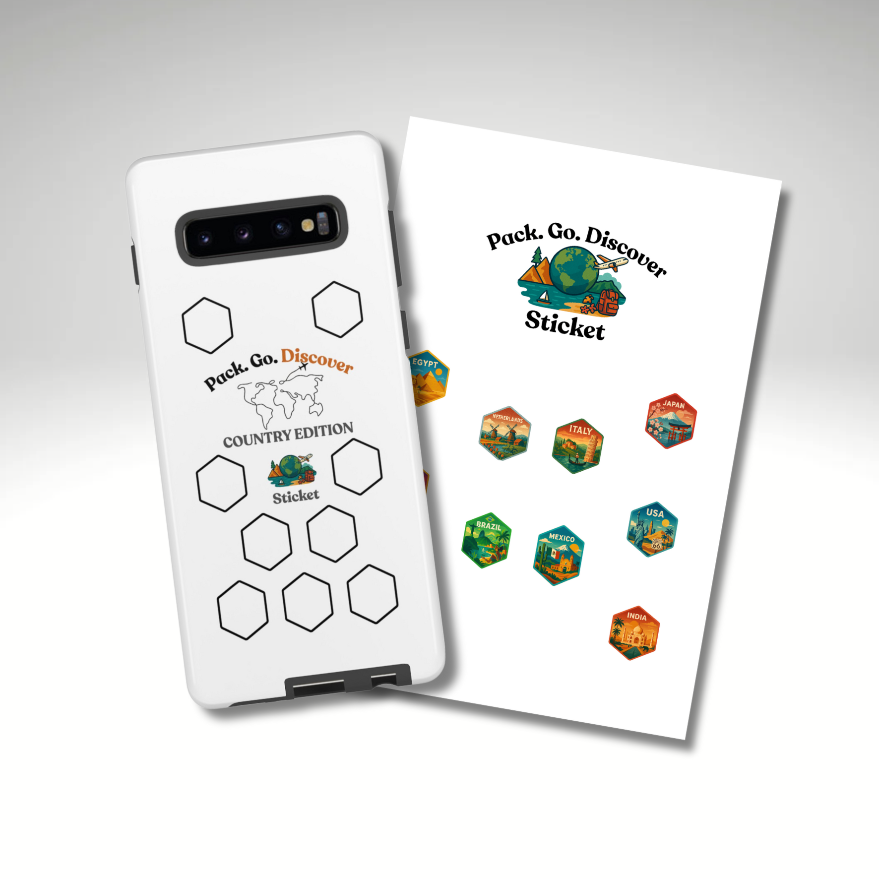 Country Edition Samsung Phone Case + Sticker