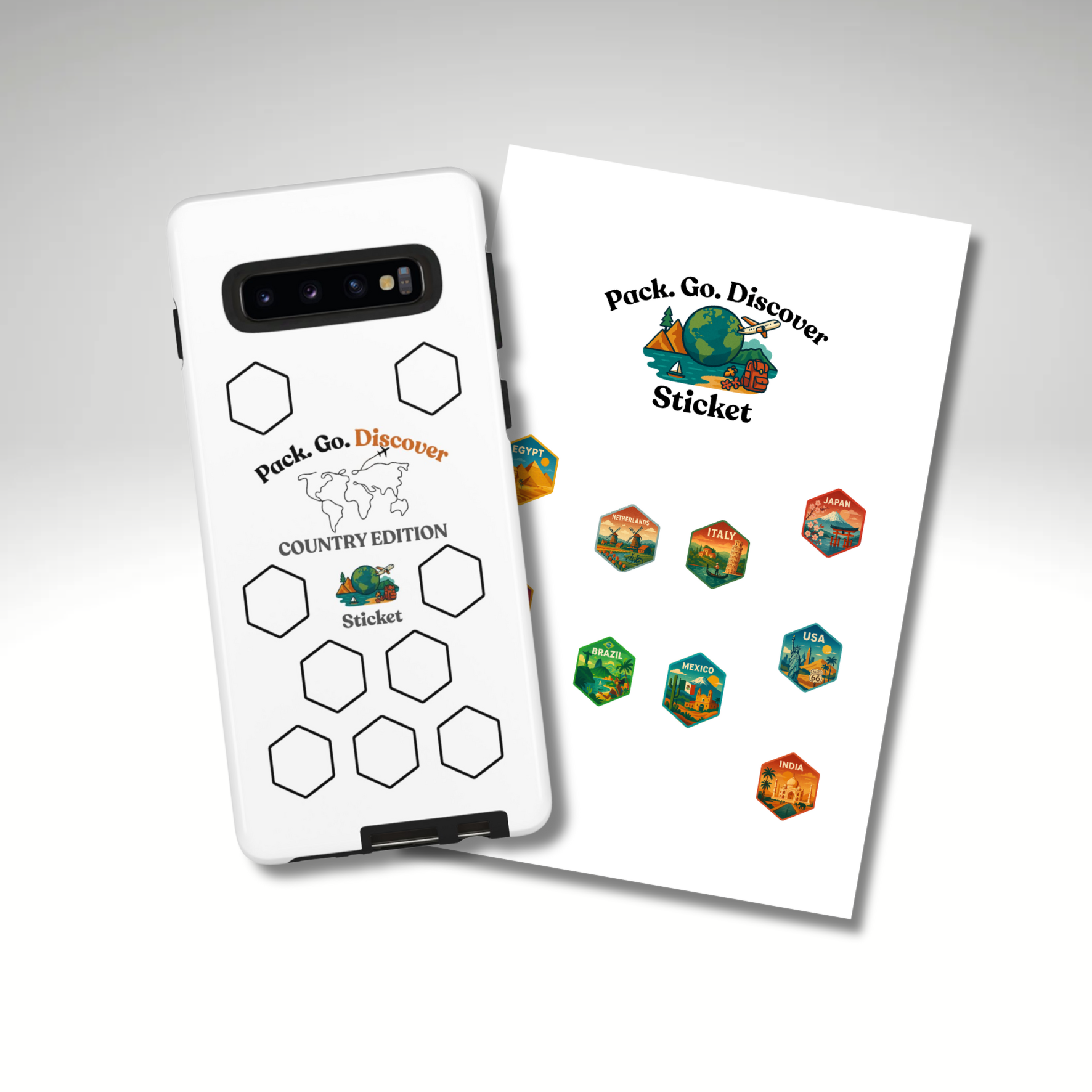 Country Edition Samsung Phone Case + Sticker