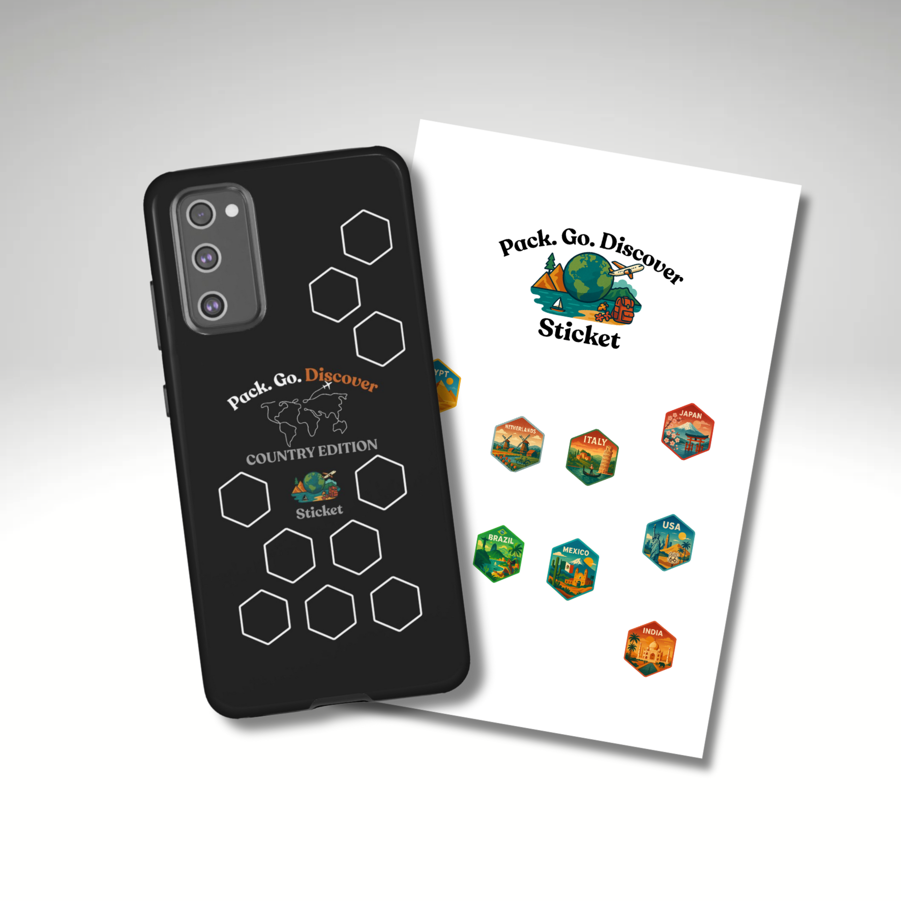 Country Edition Samsung Phone Case + Sticker