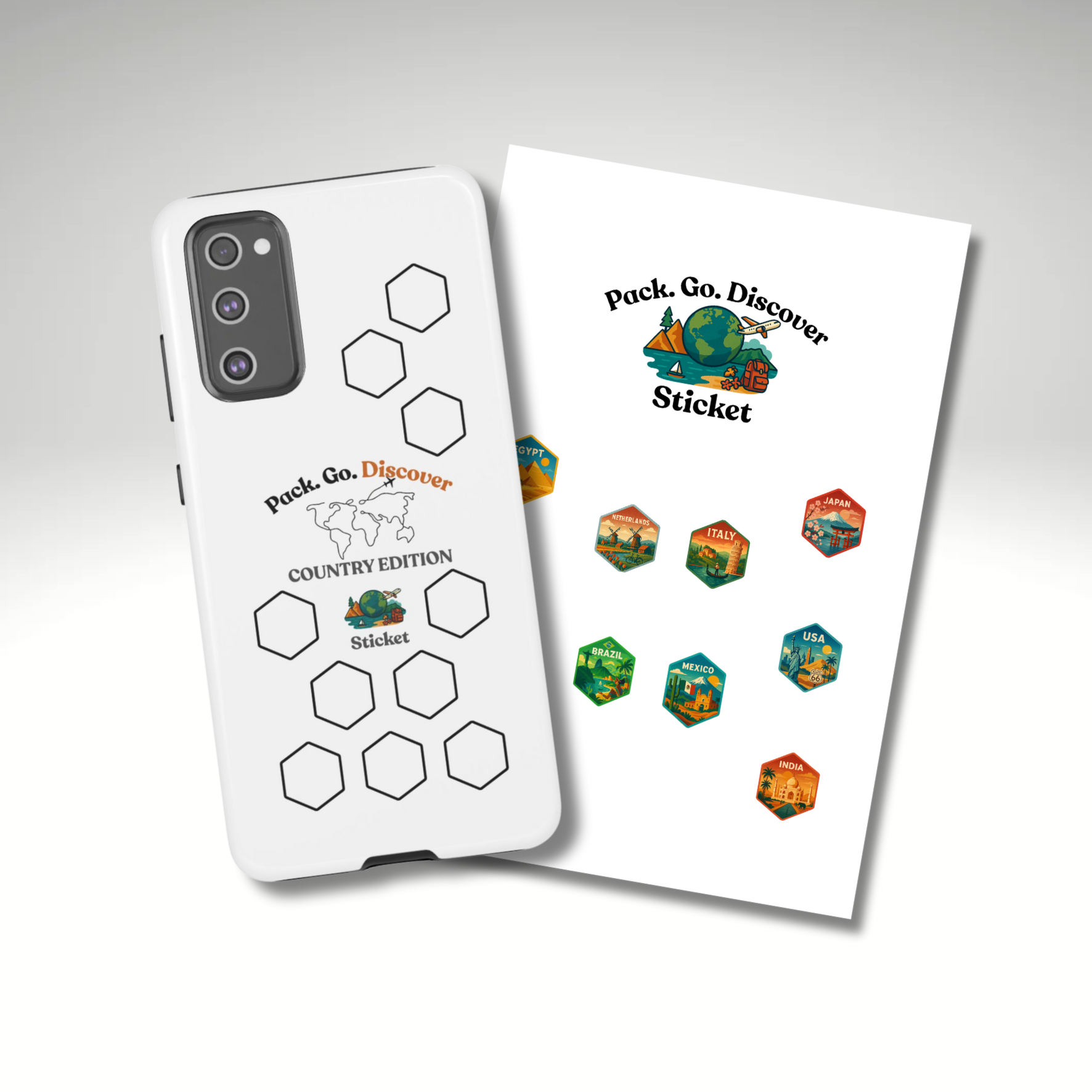 Country Edition Samsung Phone Case + Sticker