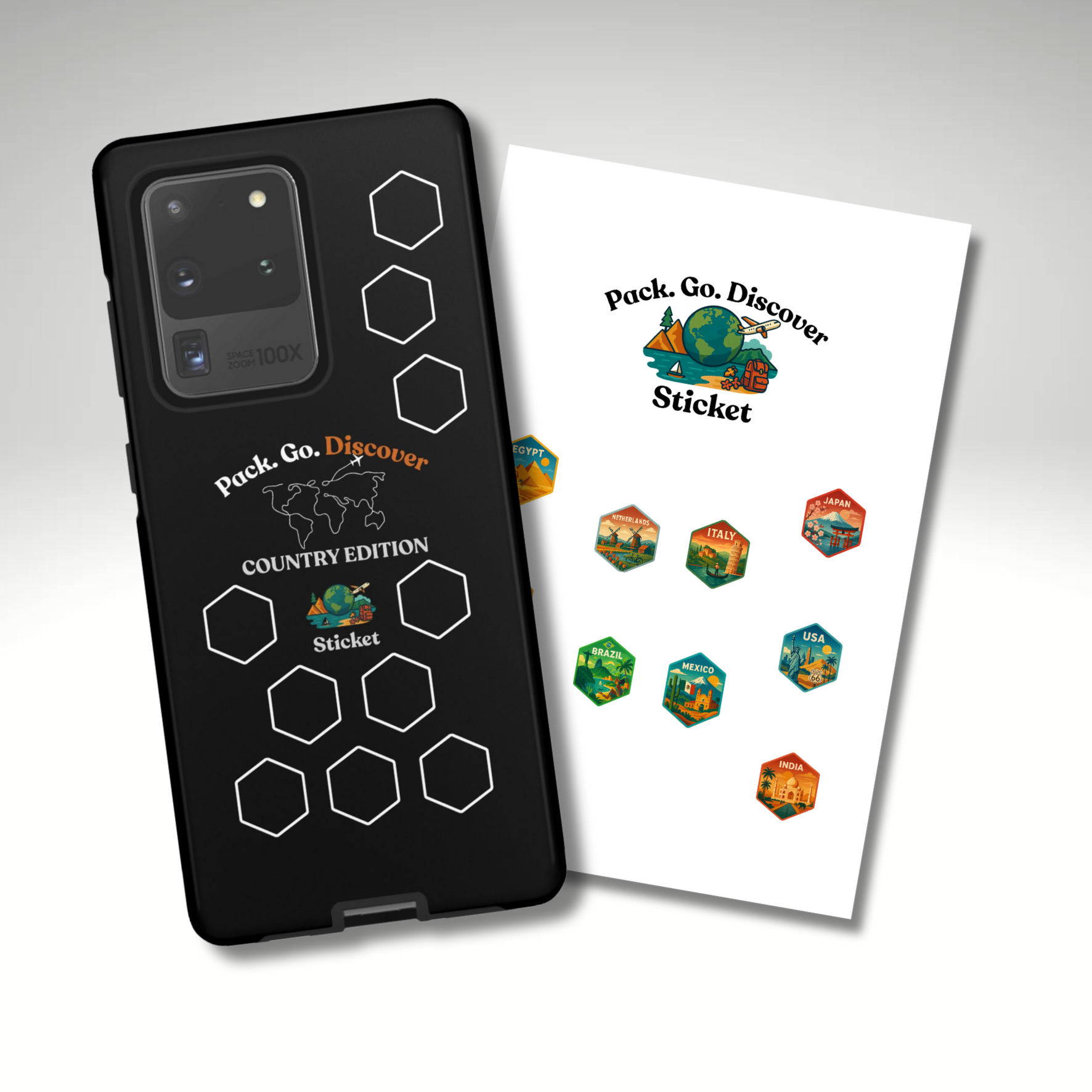 Country Edition Samsung Phone Case + Sticker