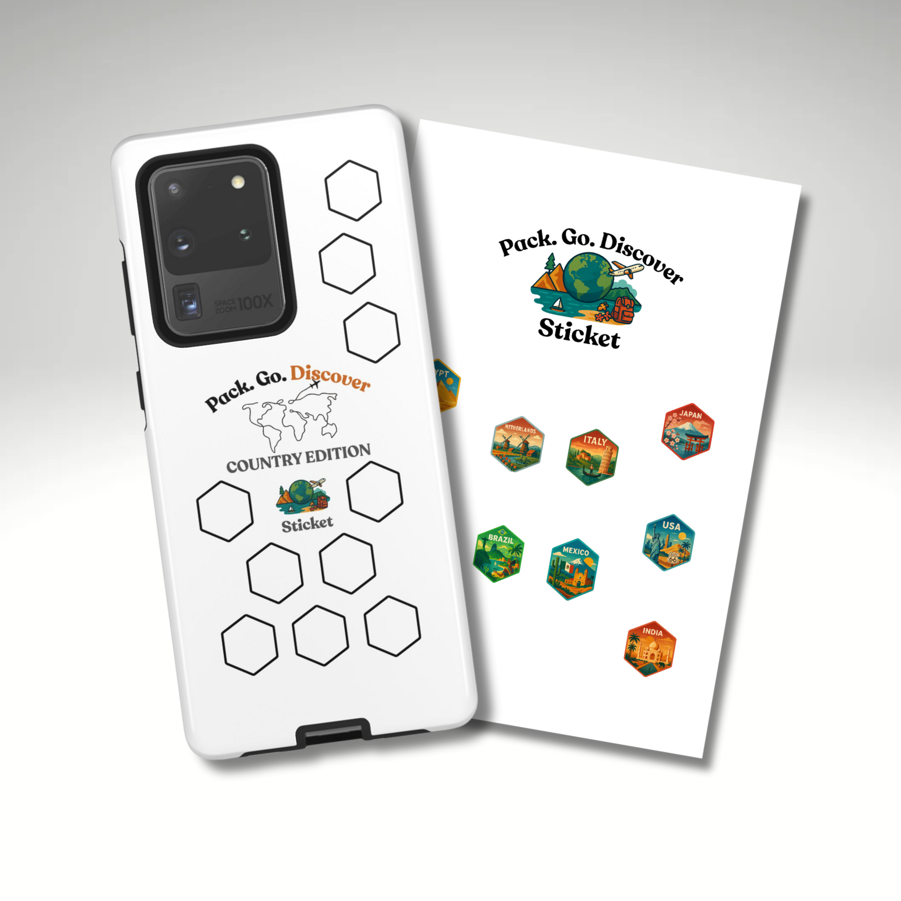 Country Edition Samsung Phone Case + Sticker