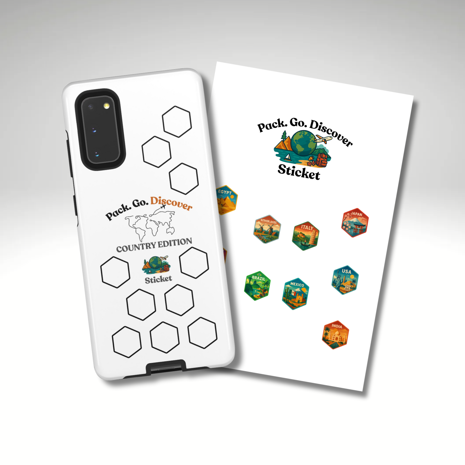 Country Edition Samsung Phone Case + Sticker