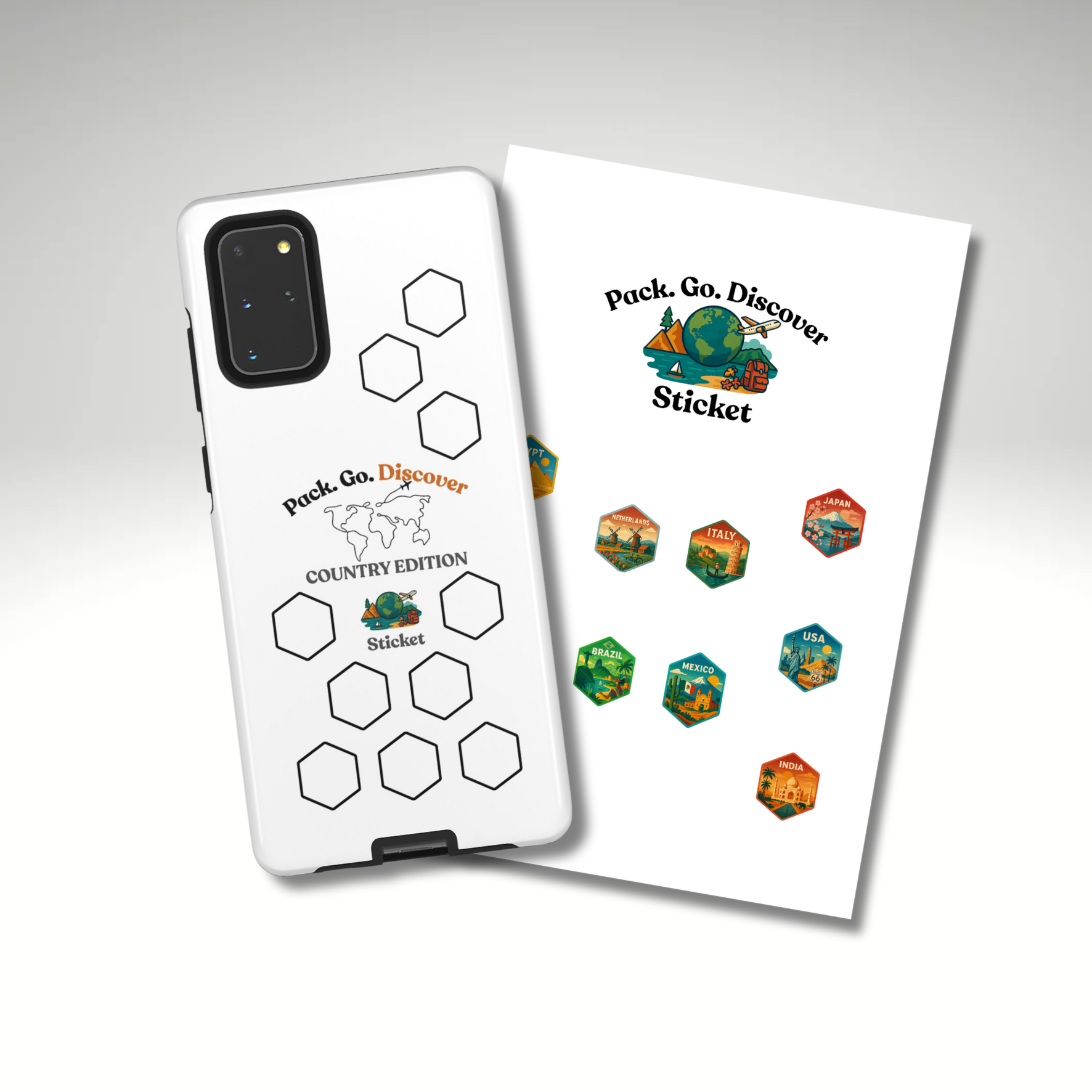 Country Edition Samsung Phone Case + Sticker