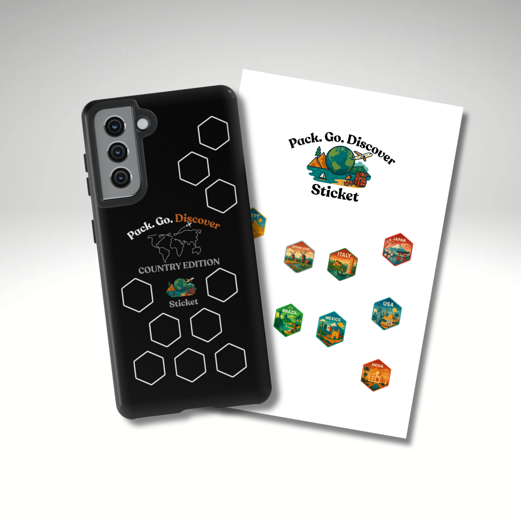 Country Edition Samsung Phone Case + Sticker