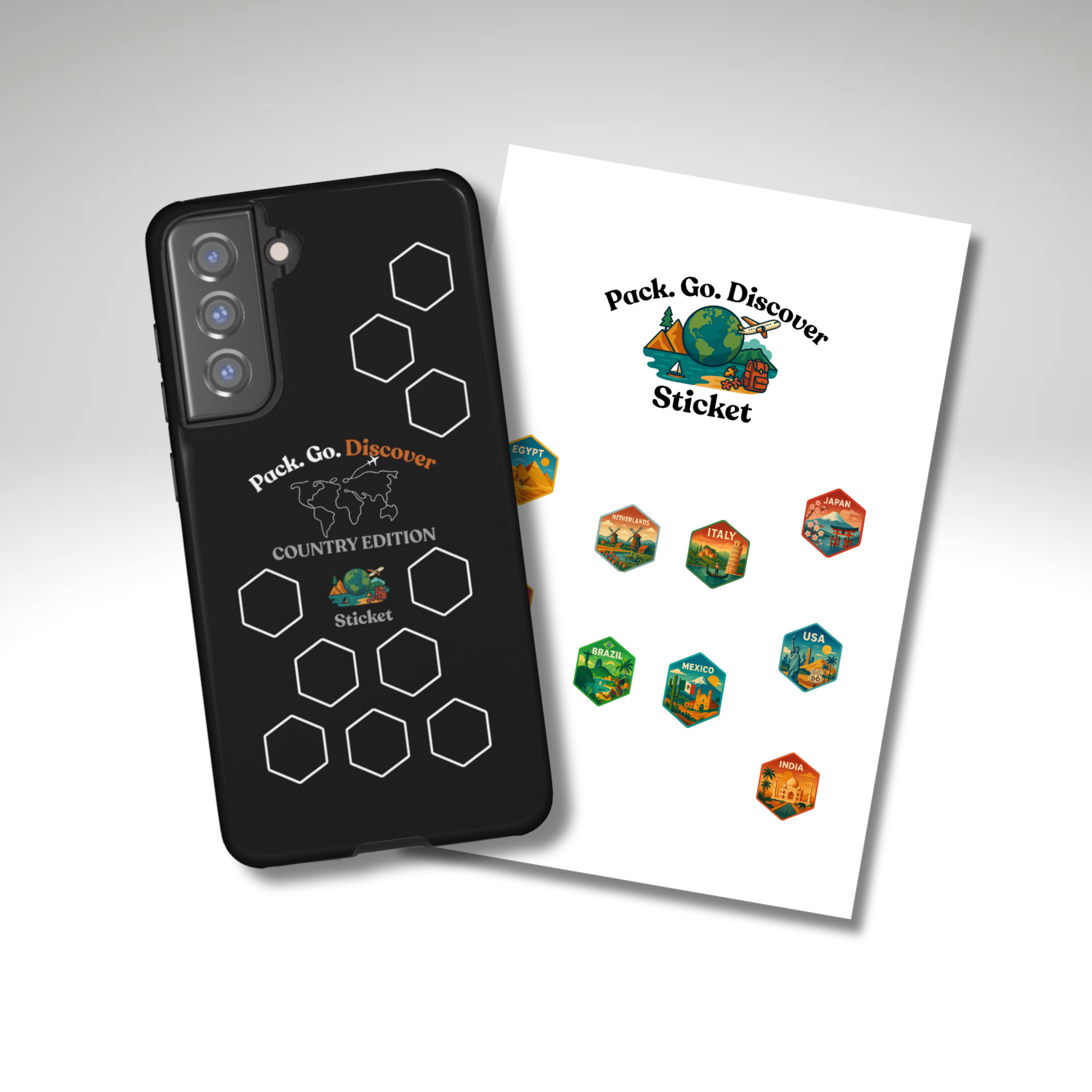 Country Edition Samsung Phone Case + Sticker