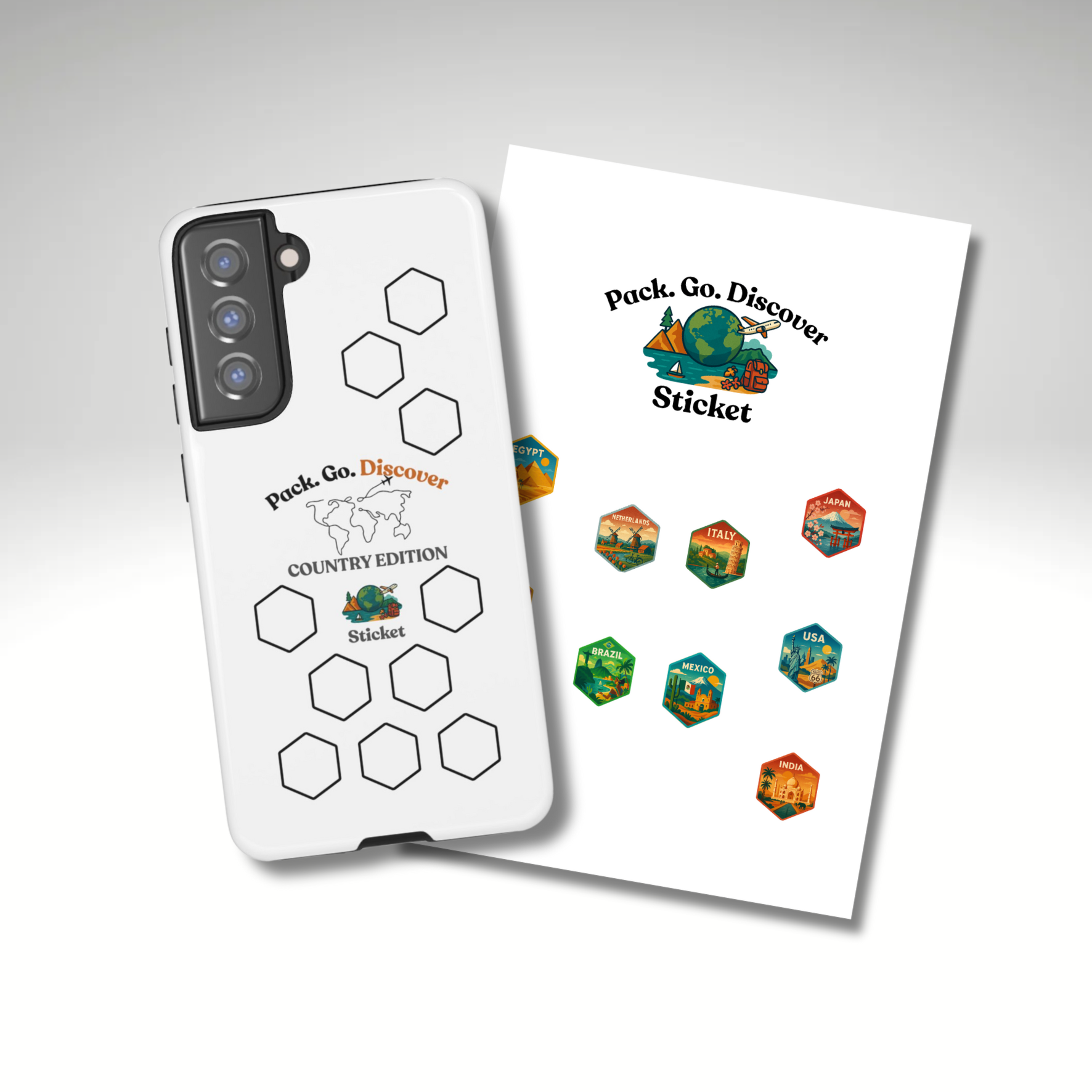 Country Edition Samsung Phone Case + Sticker