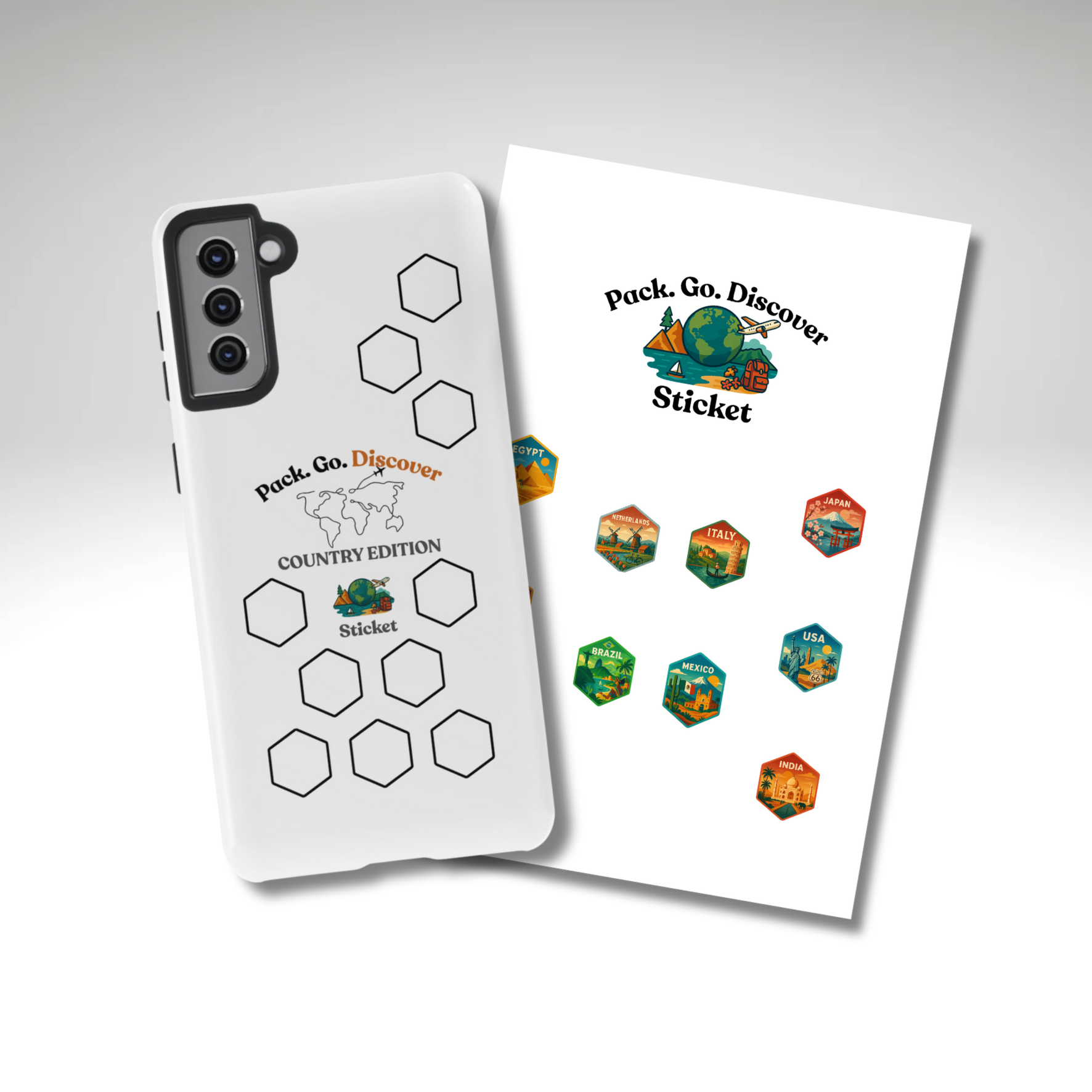 Country Edition Samsung Phone Case + Sticker