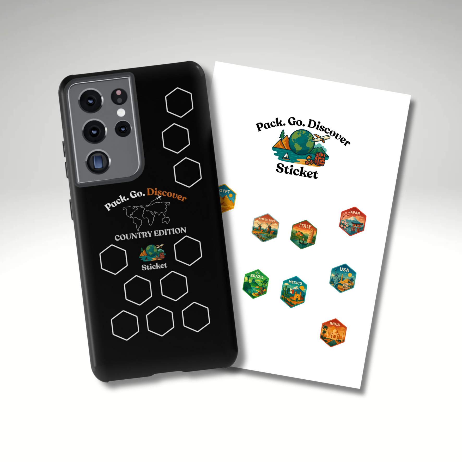 Country Edition Samsung Phone Case + Sticker