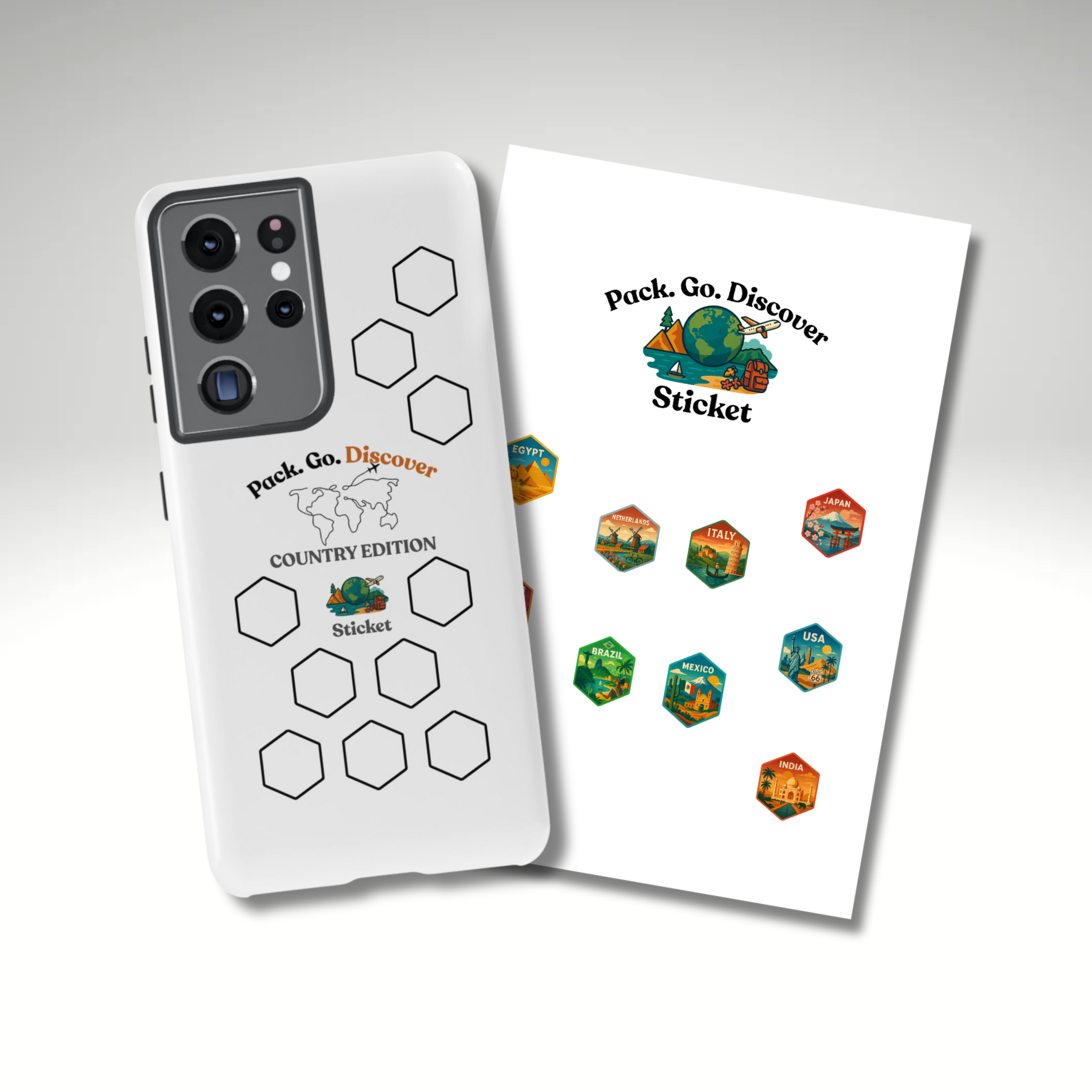 Country Edition Samsung Phone Case + Sticker