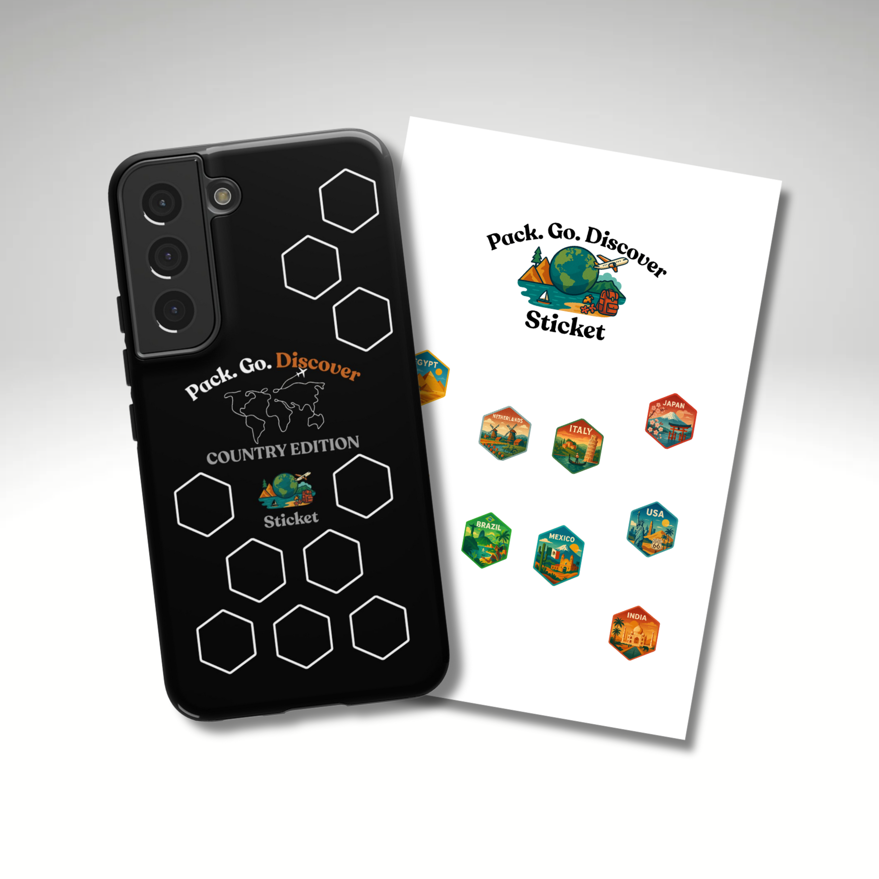 Country Edition Samsung Phone Case + Sticker