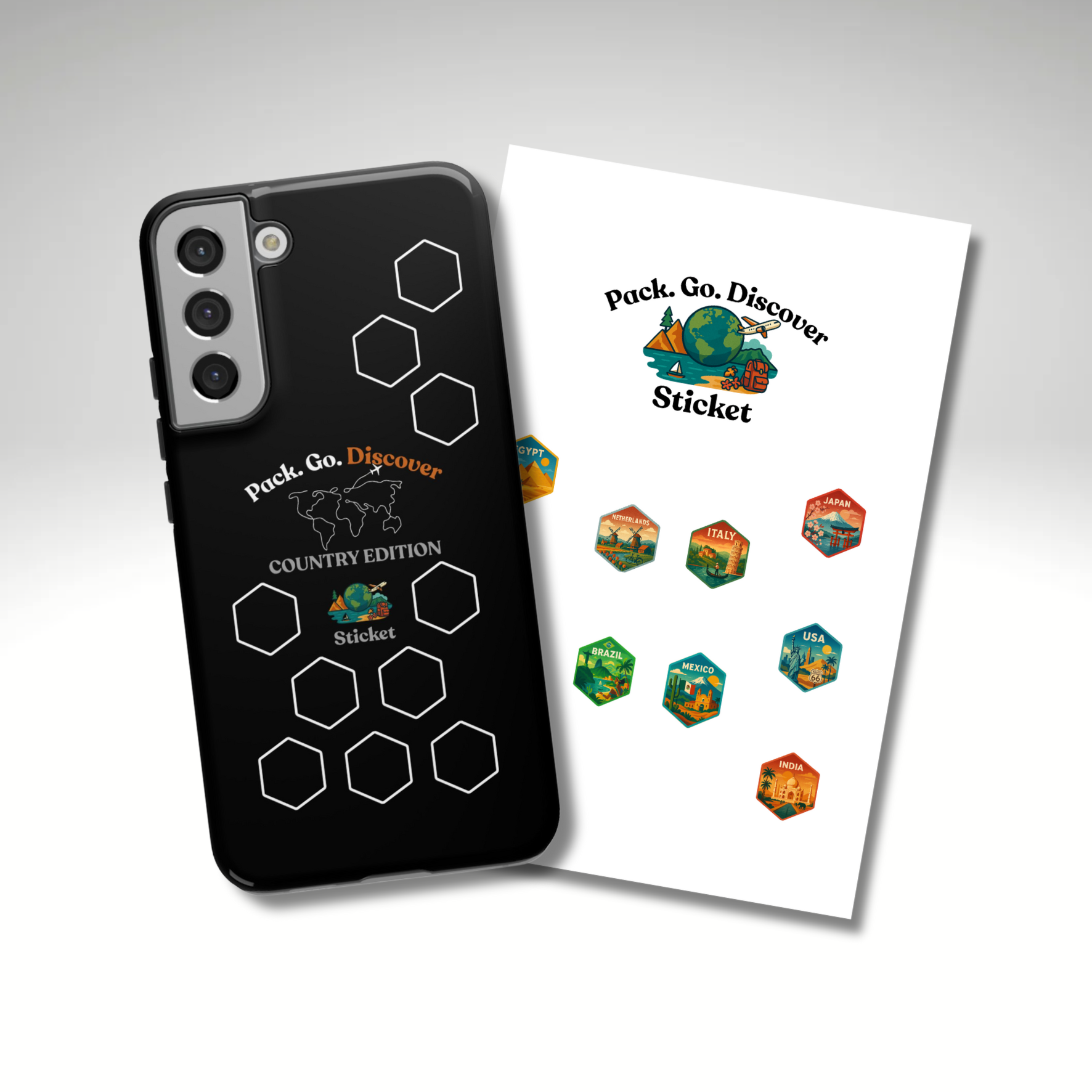 Country Edition Samsung Phone Case + Sticker