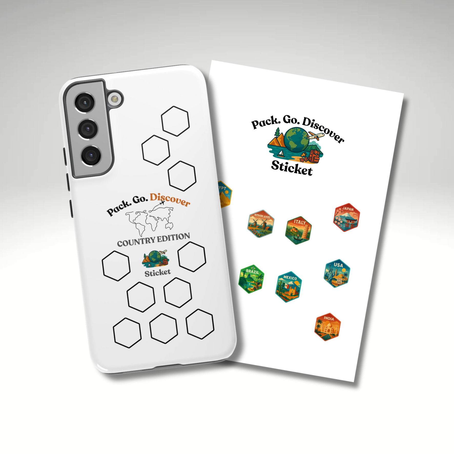 Country Edition Samsung Phone Case + Sticker