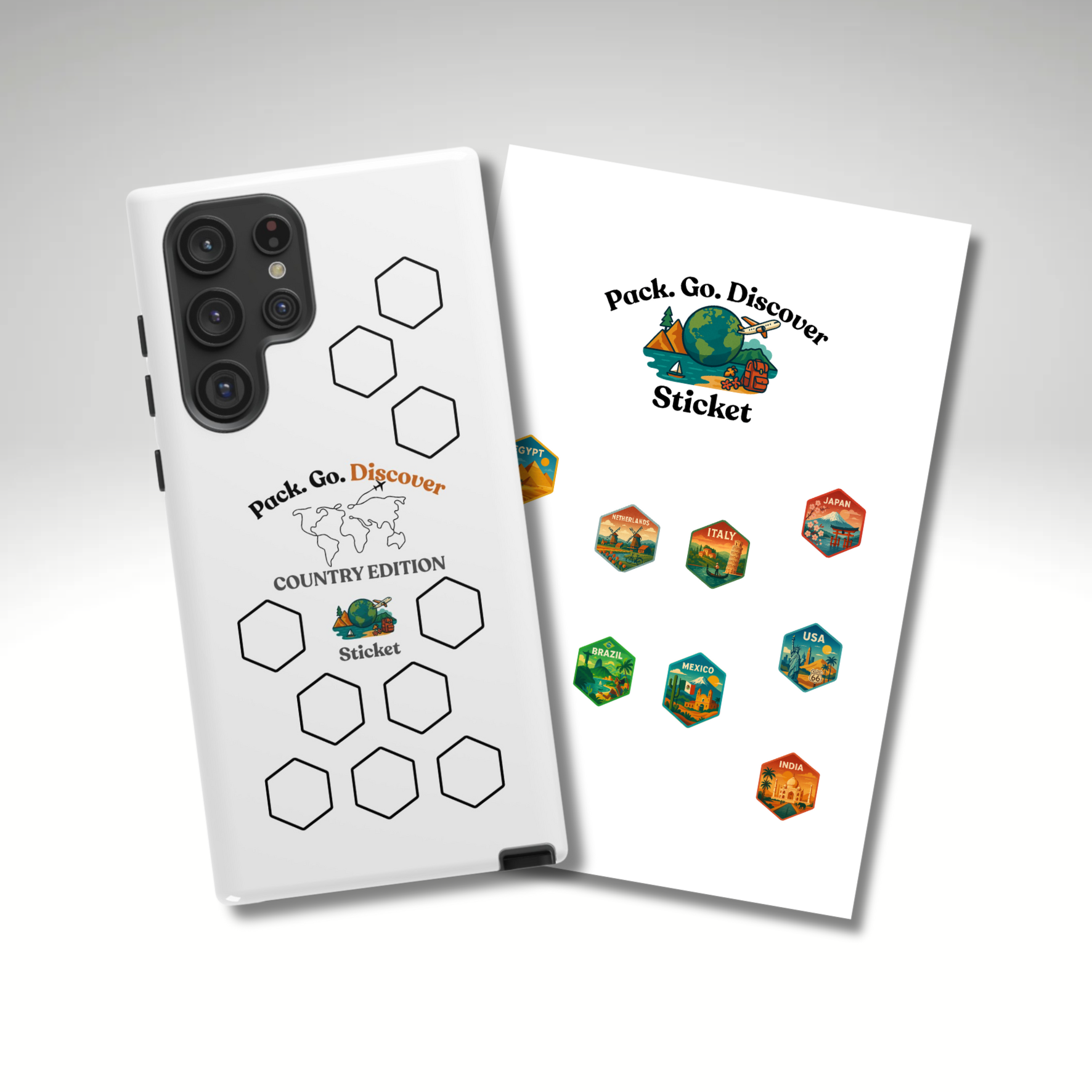 Country Edition Samsung Phone Case + Sticker