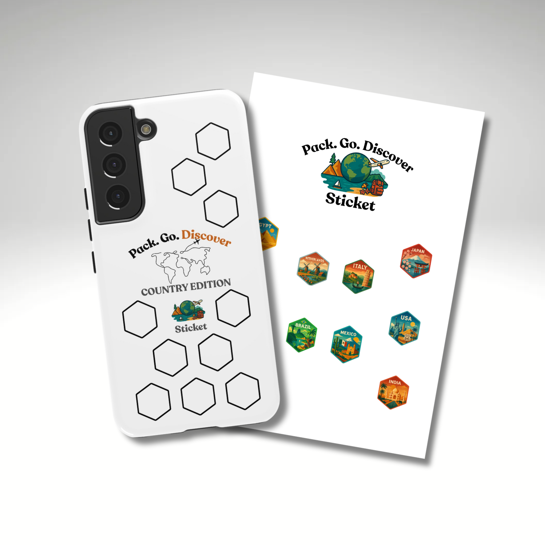 Country Edition Samsung Phone Case + Sticker