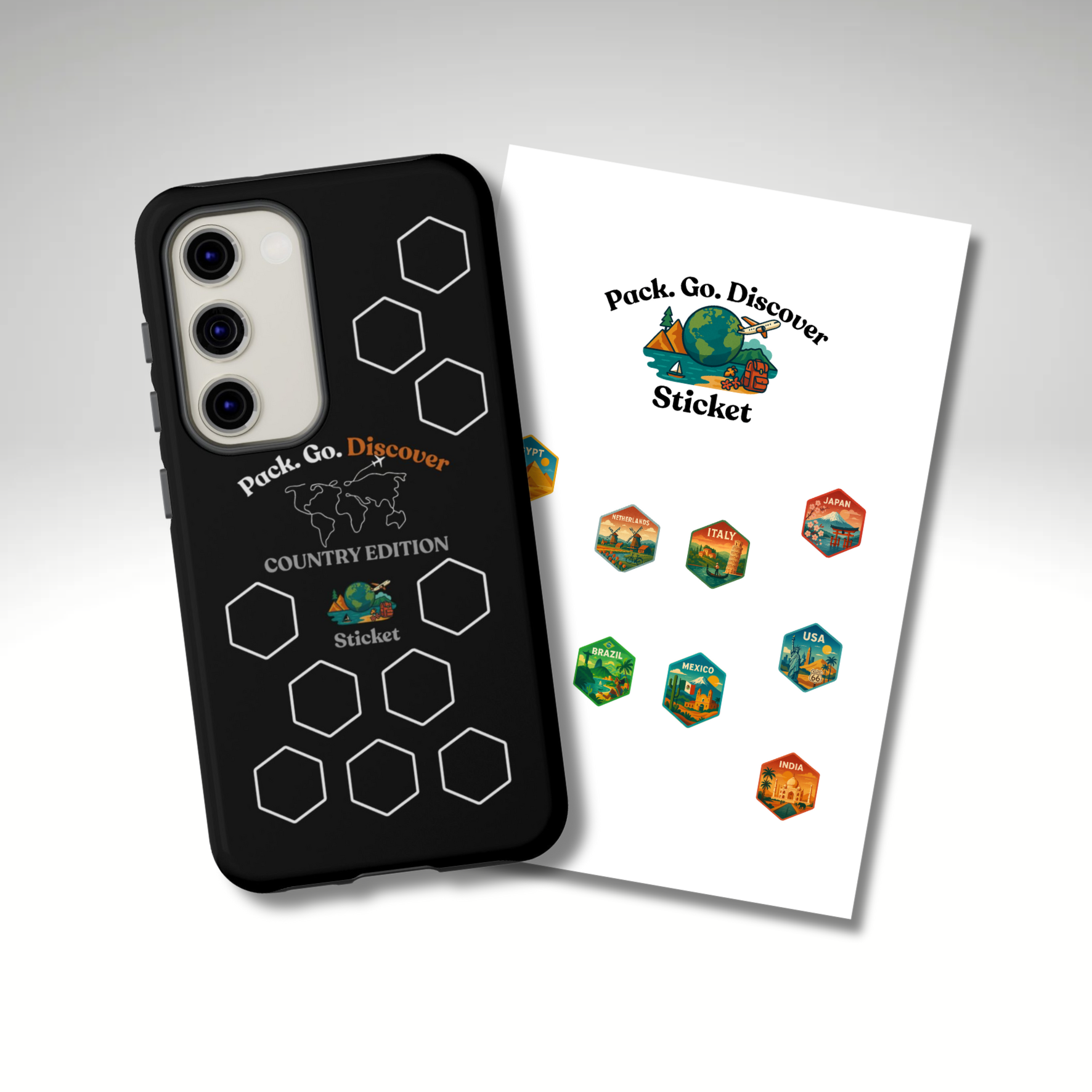 Country Edition Samsung Phone Case + Sticker