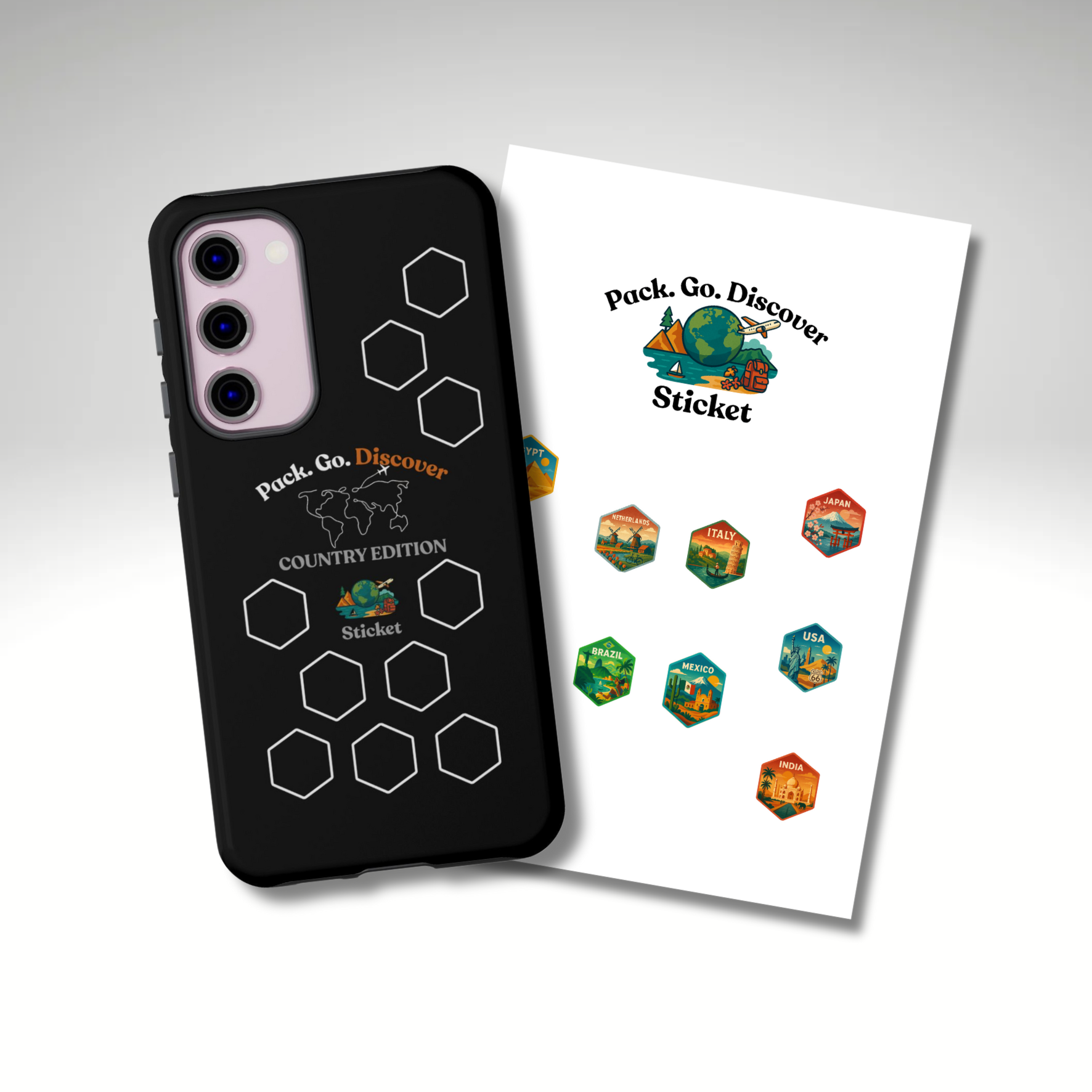 Country Edition Samsung Phone Case + Sticker