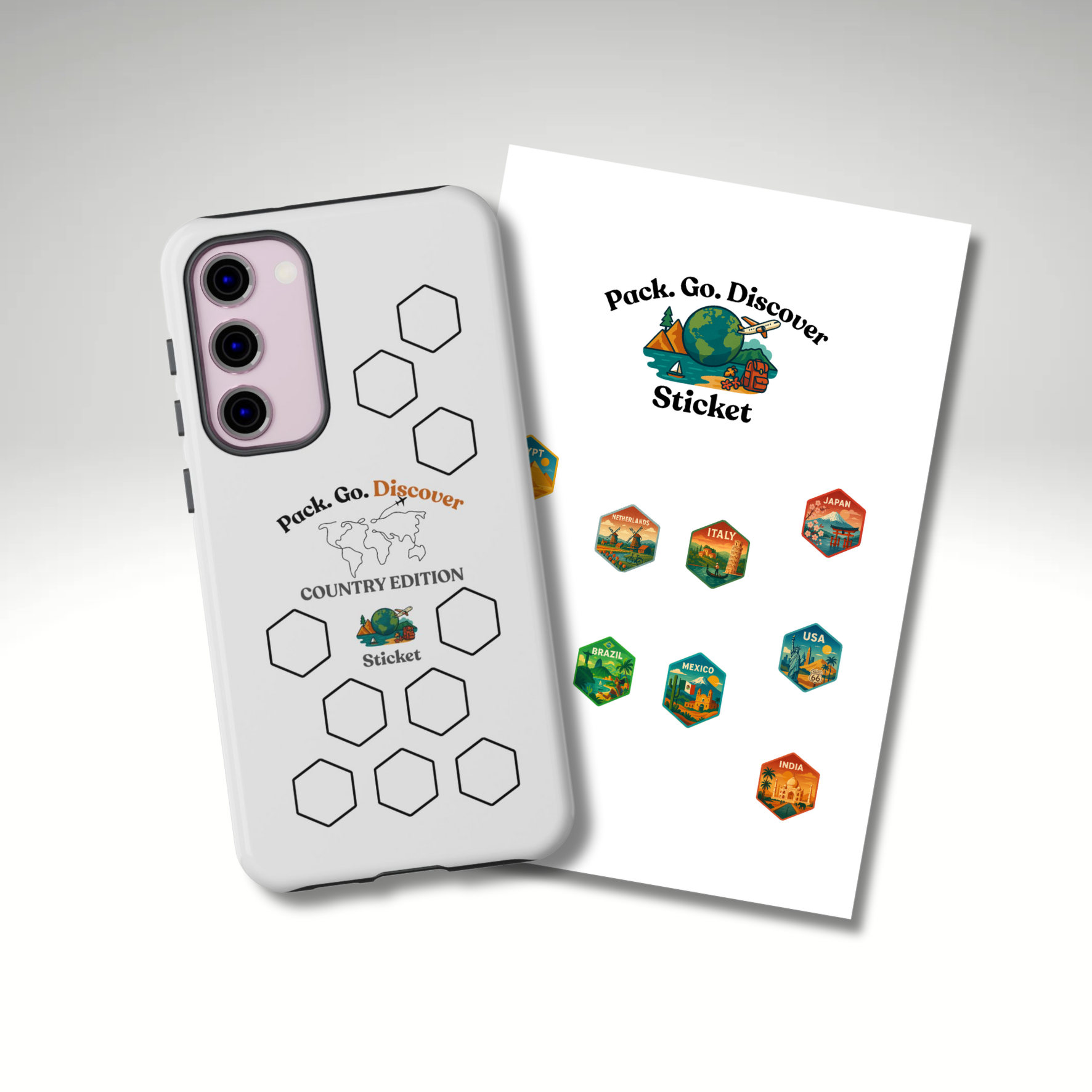 Country Edition Samsung Phone Case + Sticker