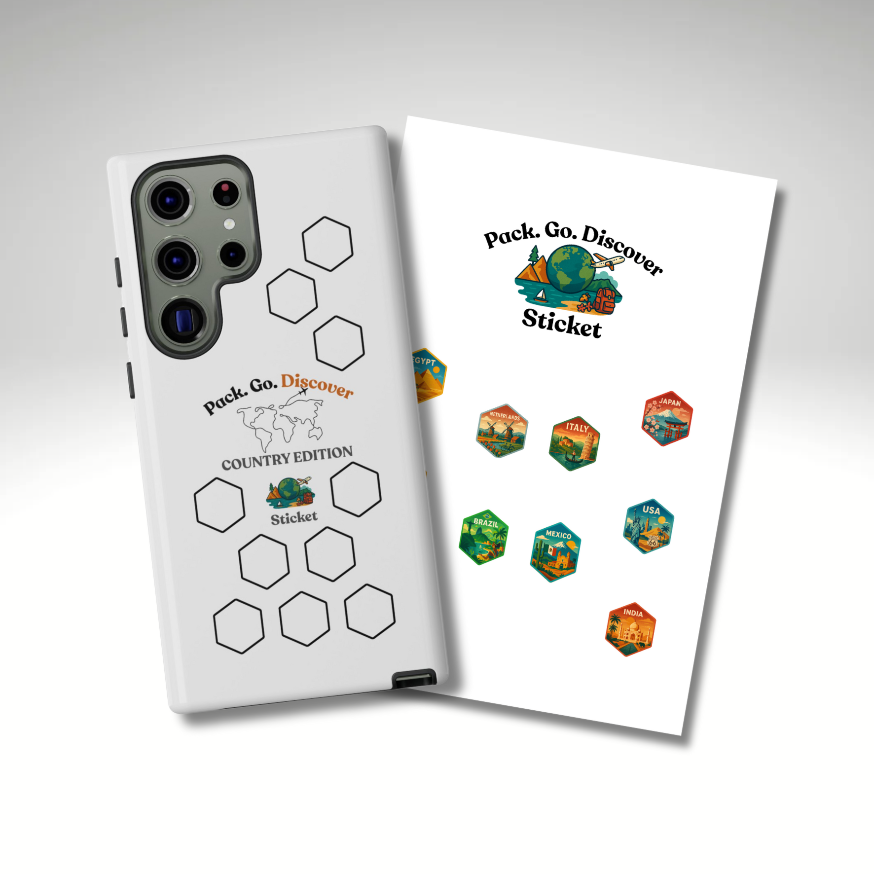 Country Edition Samsung Phone Case + Sticker
