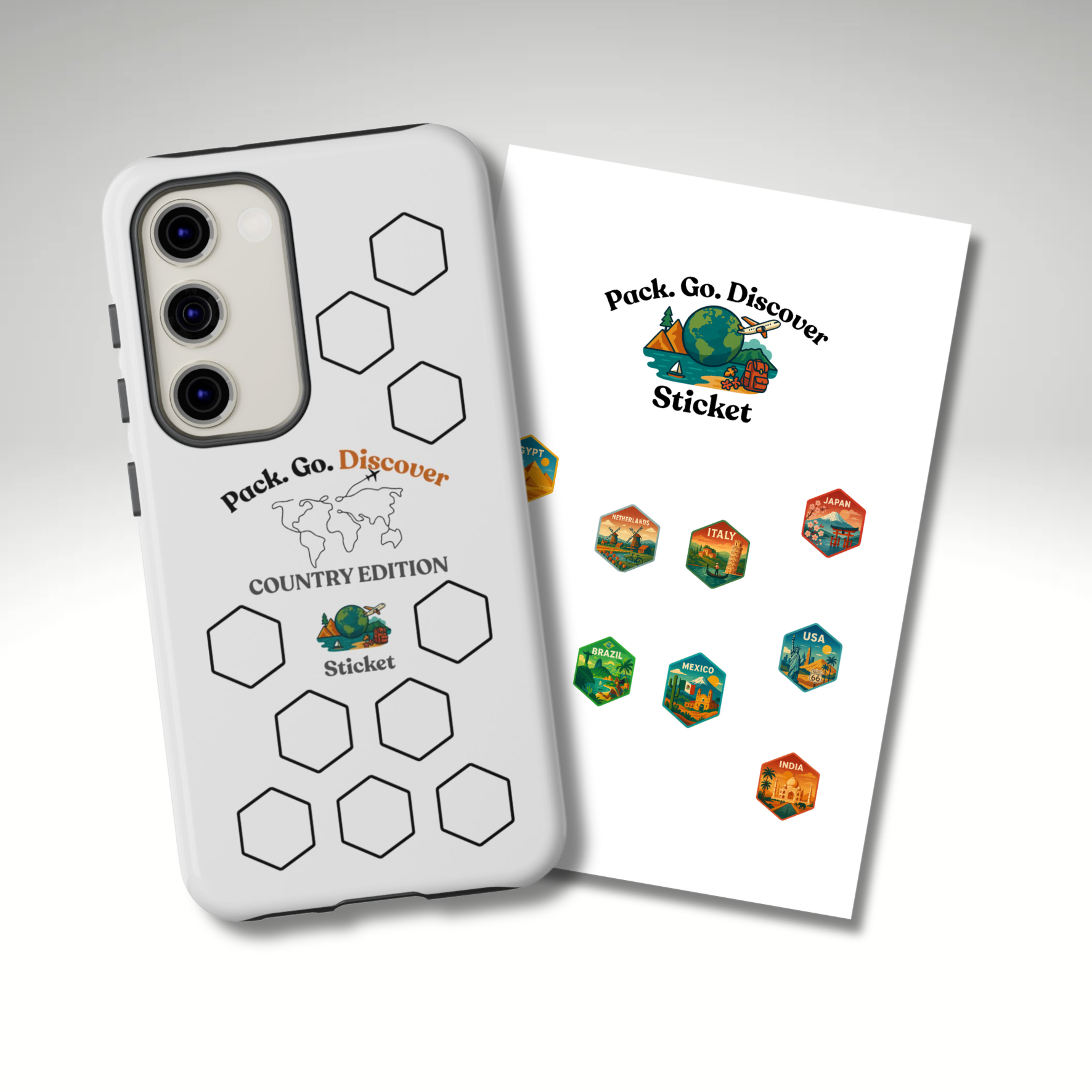 Country Edition Samsung Phone Case + Sticker