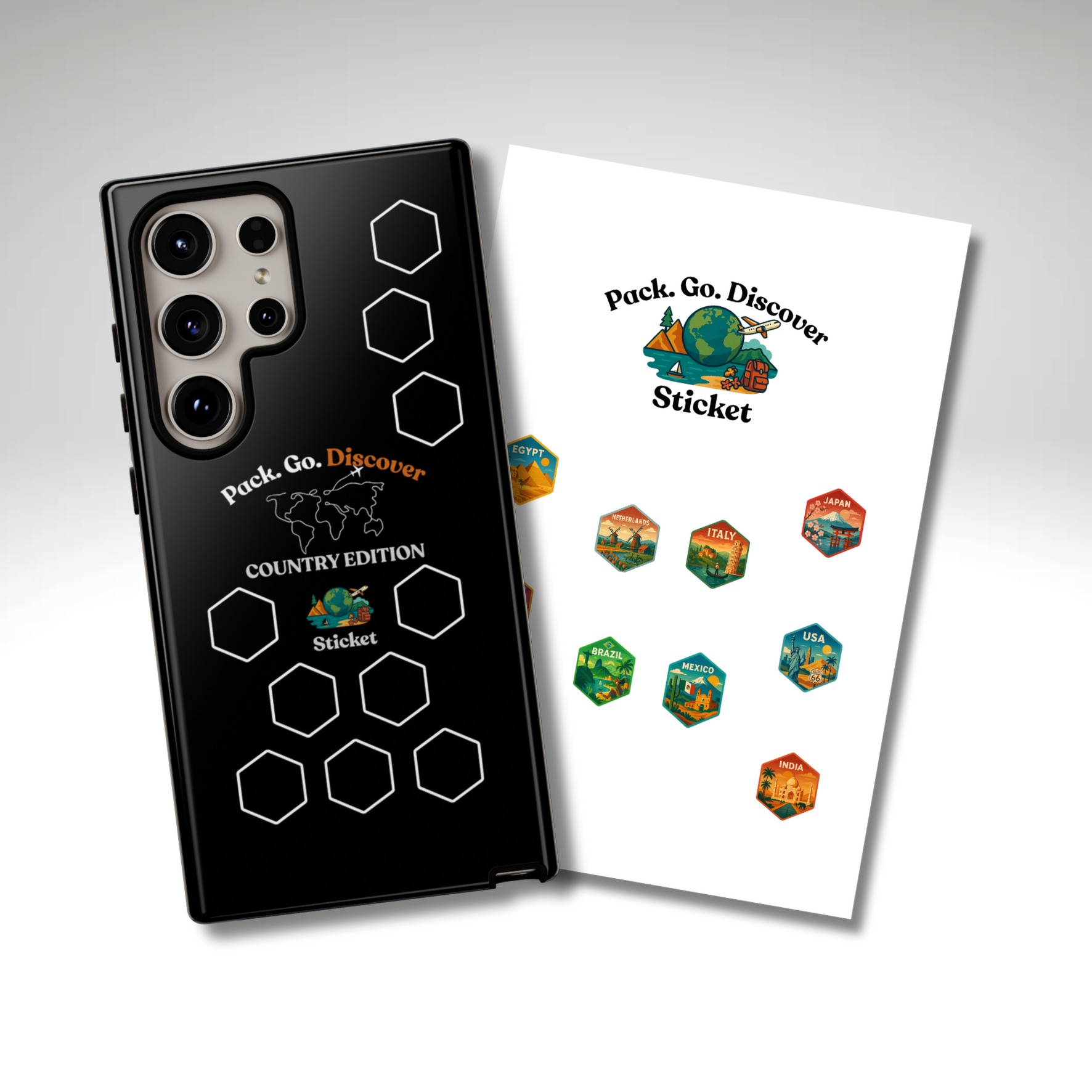 Country Edition Samsung Phone Case + Sticker