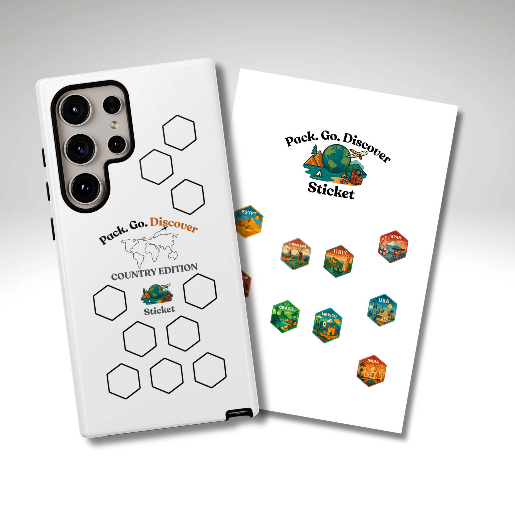 Country Edition Samsung Phone Case + Sticker